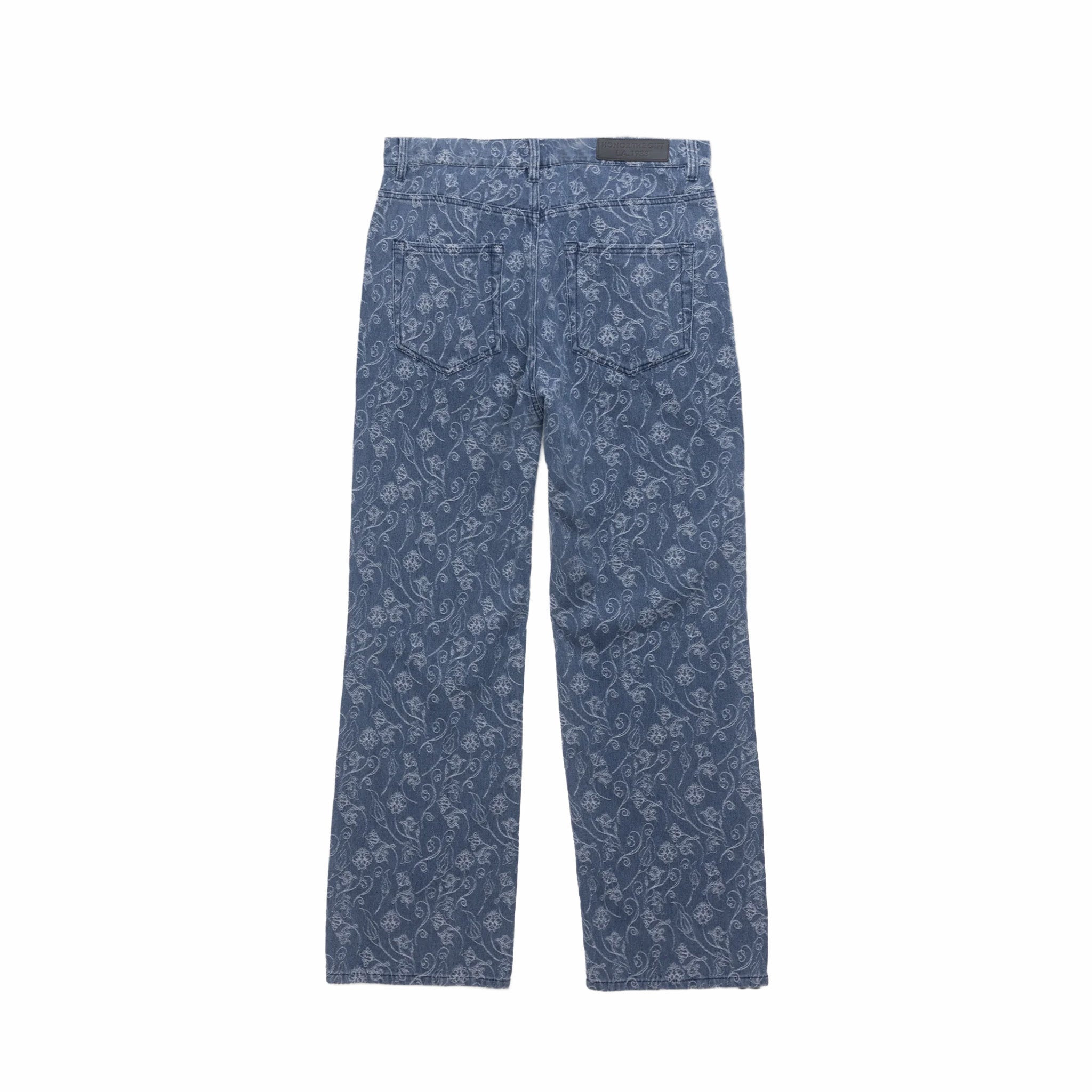 Honor The Gift Washed 5 Pocket Pant (Light Indigo) - August Shop