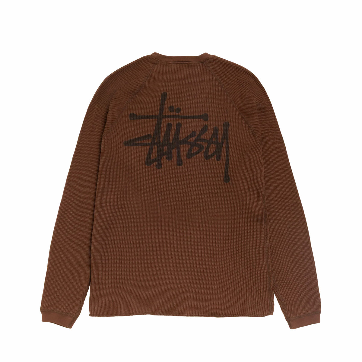 Stüssy Raglan Thermal Basic Stock (Brown)