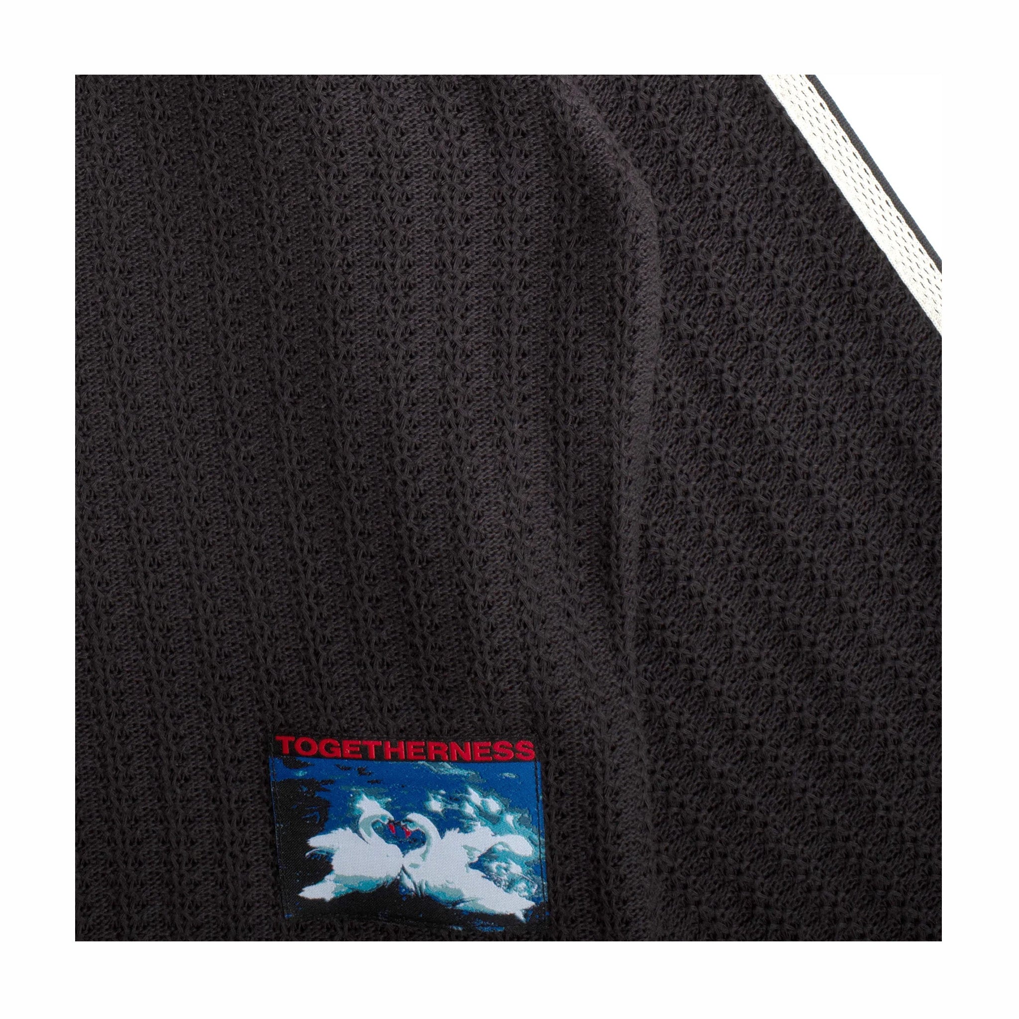 Jungles Panel Trim Knit (Black)