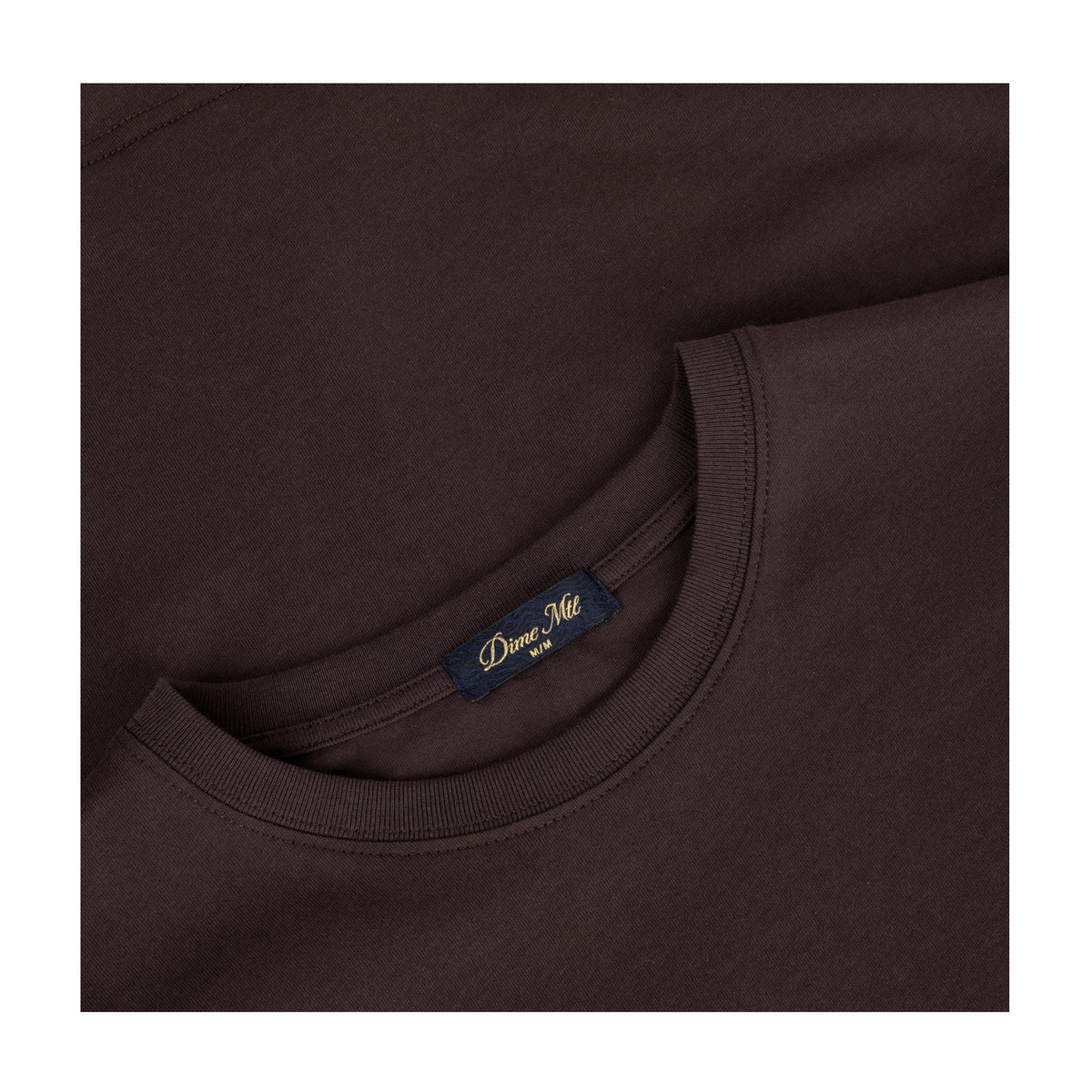 Dime Ville T-Shirt (Dark Brown) - August Shop
