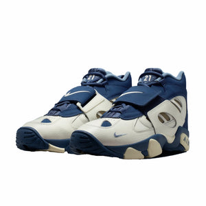 Nike Men's Air Diamond Turf 2 "Royals" (Sail/Mystic Navy-Blue Grey) - August Shop