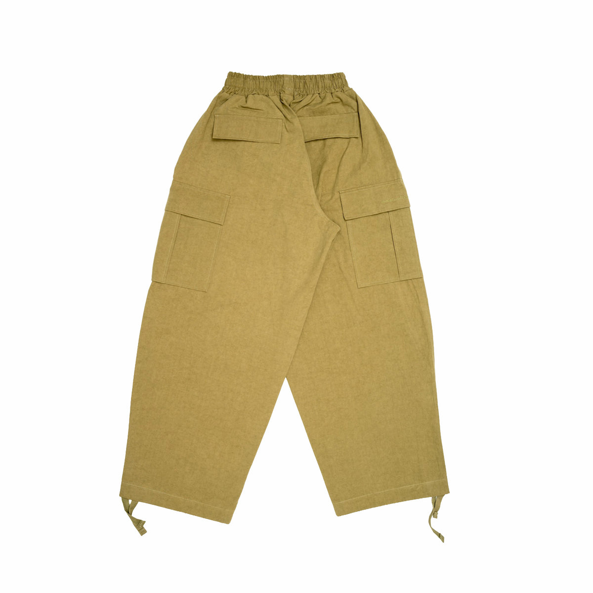 Estudio Niksen Panelled Cargo Pants (Khaki)