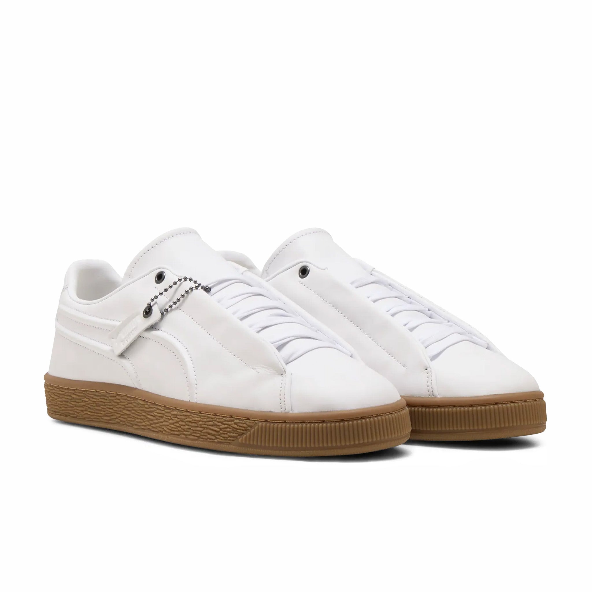 Puma Men's Suede Modern (Puma White/Gum)