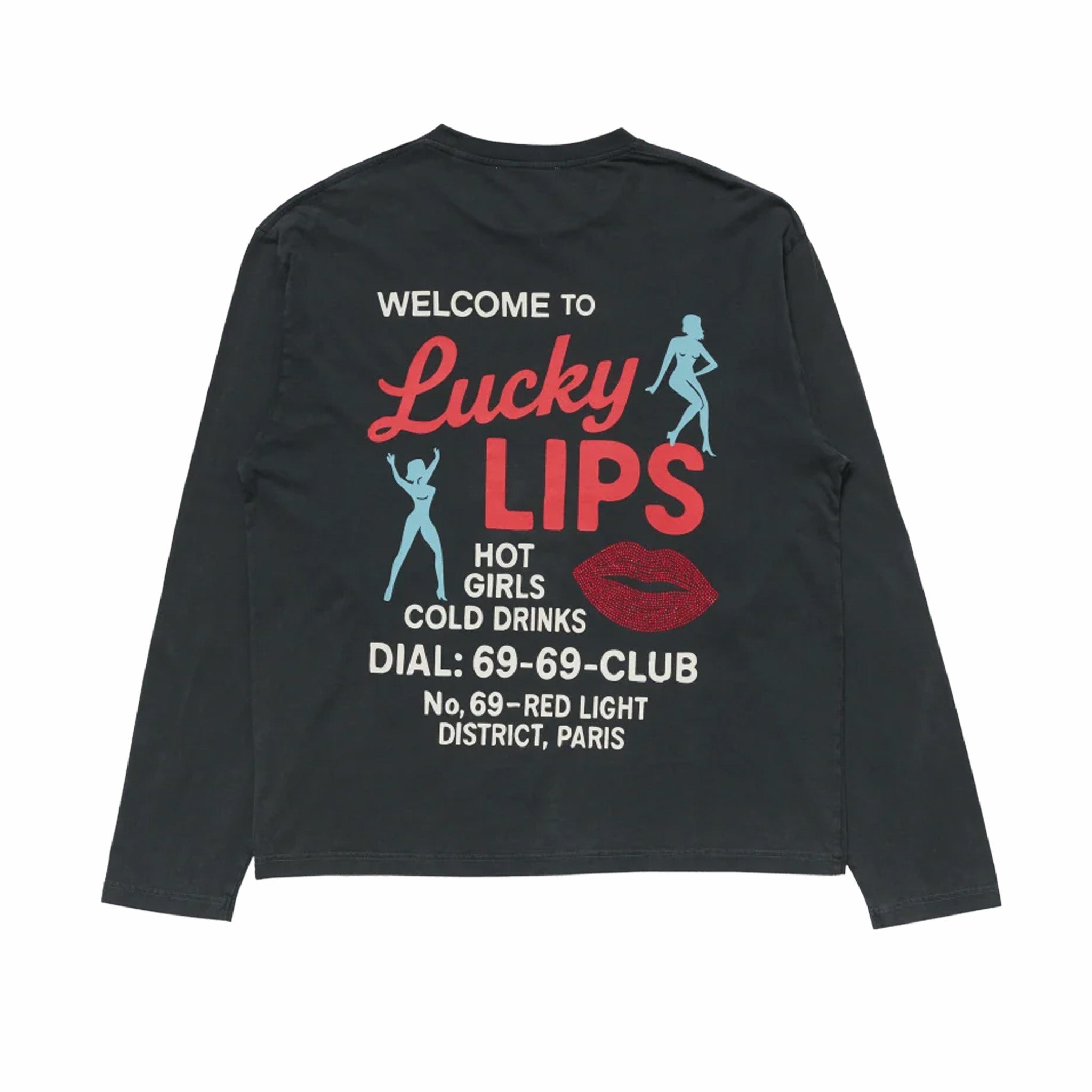 Carne Bollente Getting Lucky T-Shirt (Off Black) - August Shop