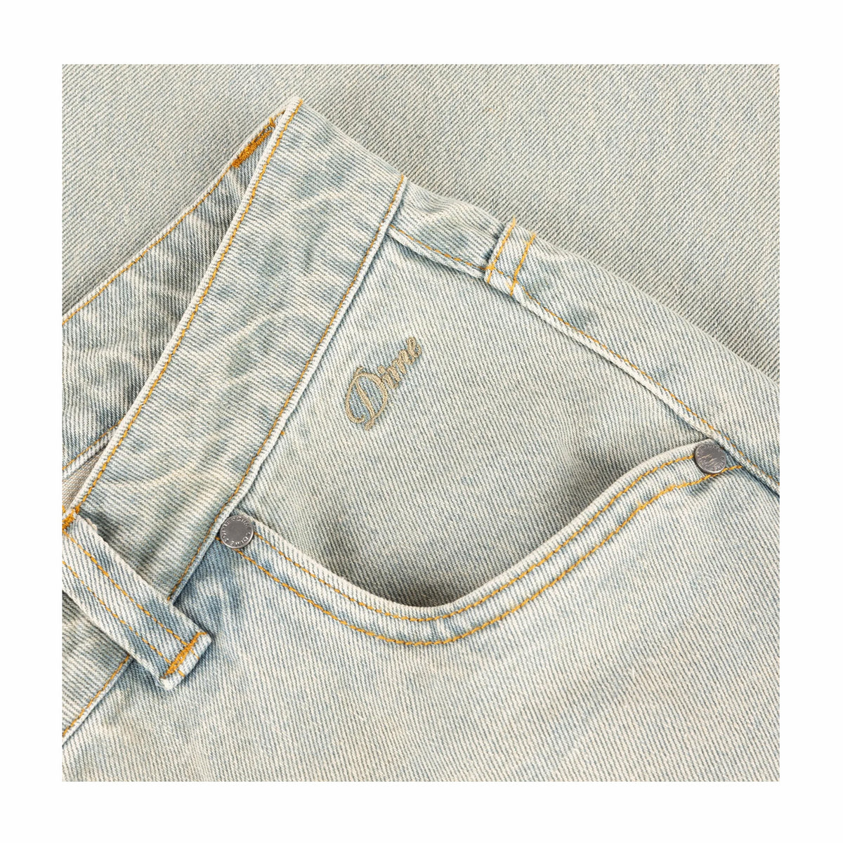 Dime Relaxed Denim Pants (Sandblasted Sky Blue)