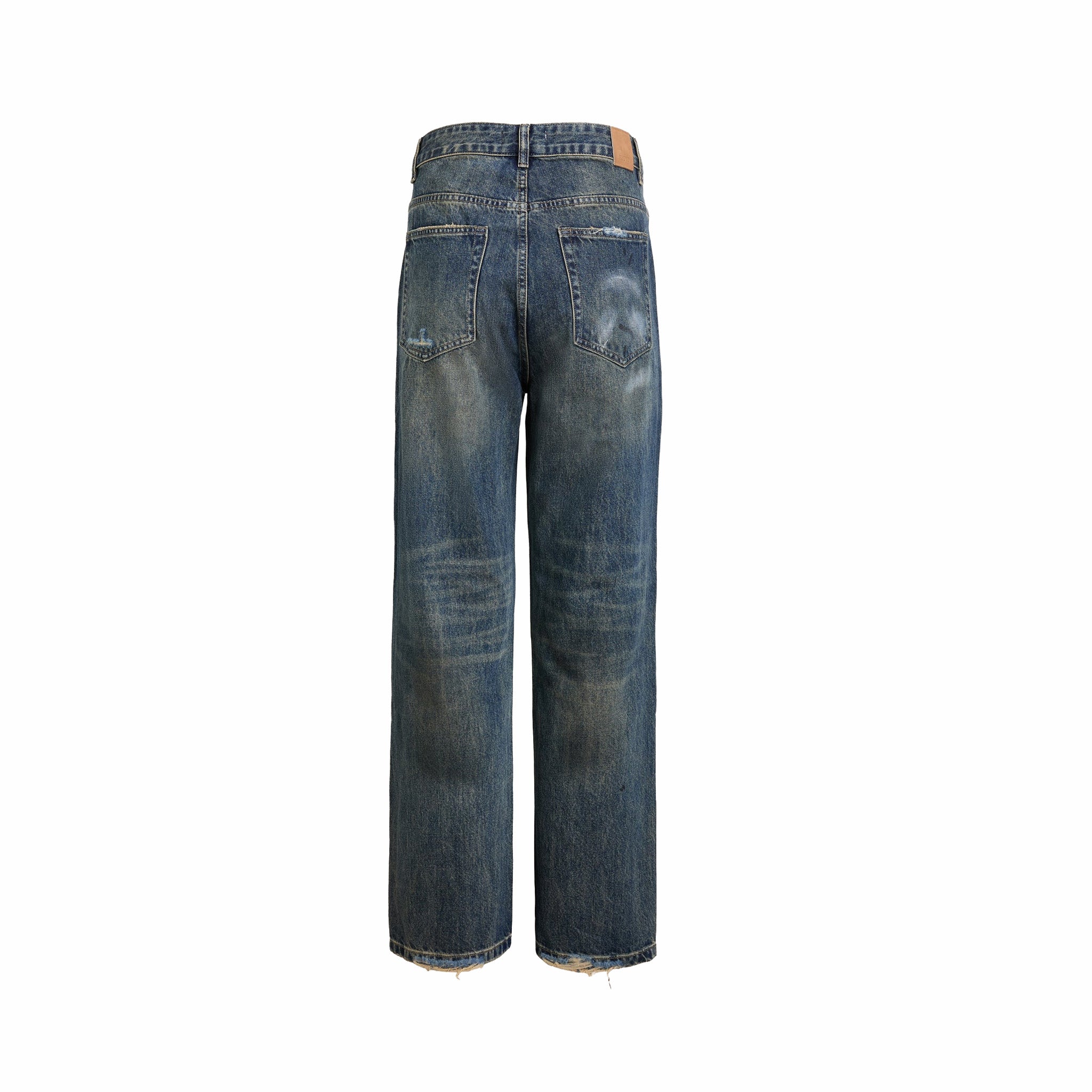 Found Monet Paint Jeans (Blue) - August Shop