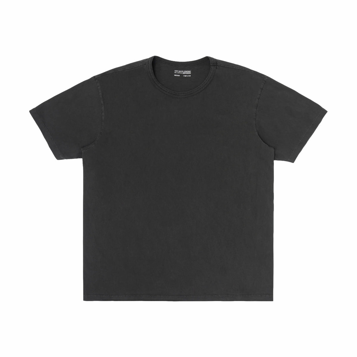 Lady White Co. "Our T-Shirt" 2-Pack (Pigment Charcoal)