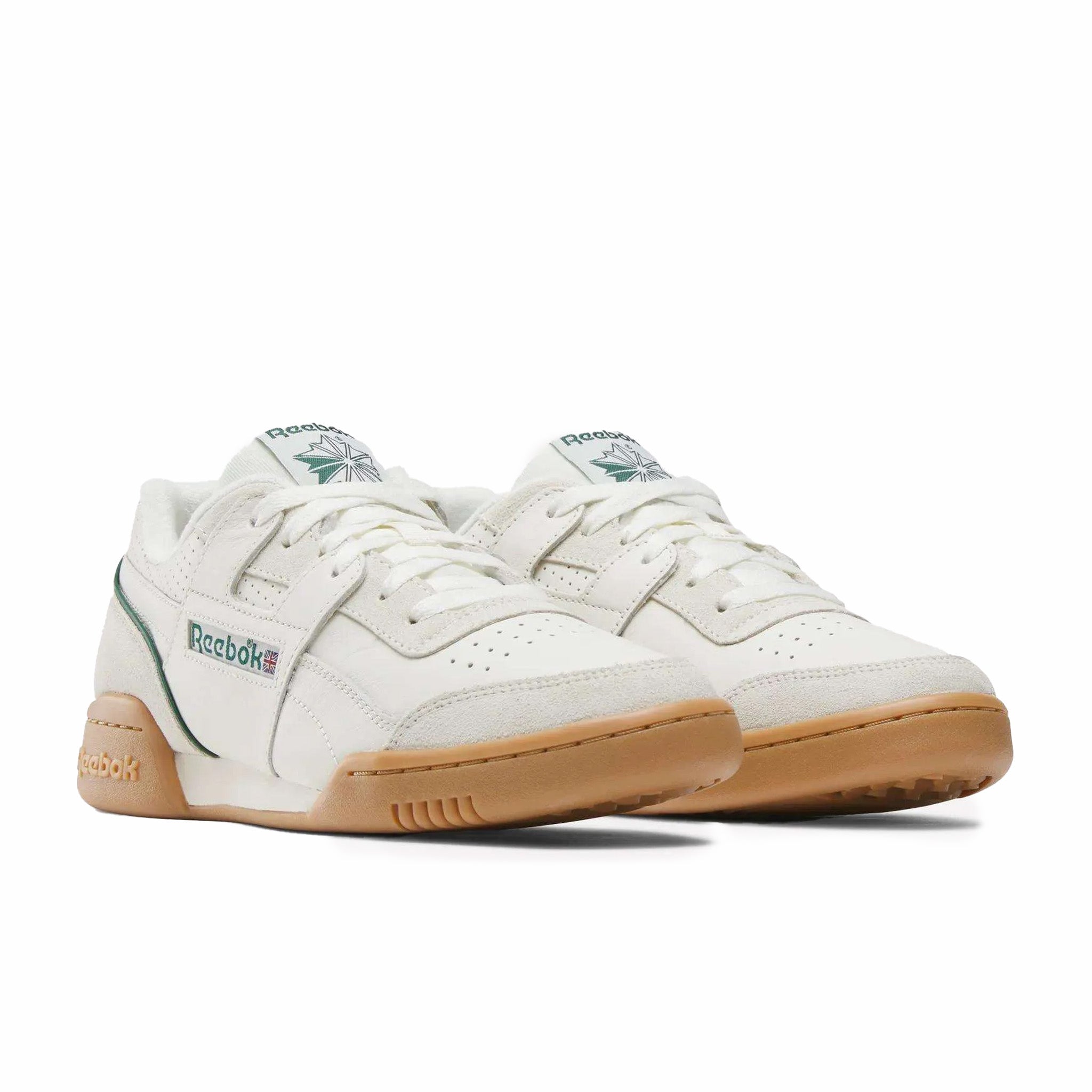 Reebok Men's Workout Plus (Chalk/Green/Grey 2) - August Shop