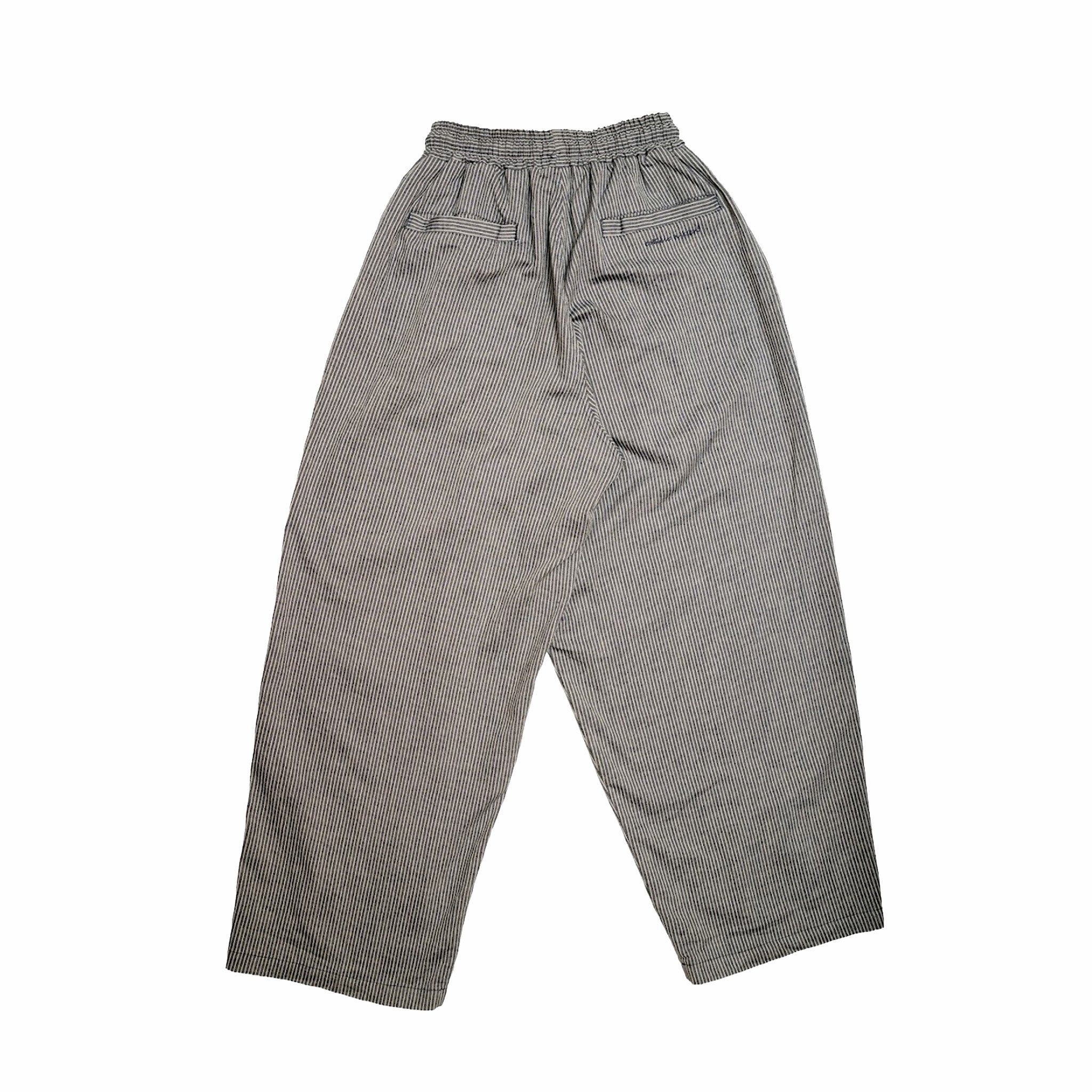 Estudio Niksen Stripe Balloon Trousers (Blue Stripes) - August Shop