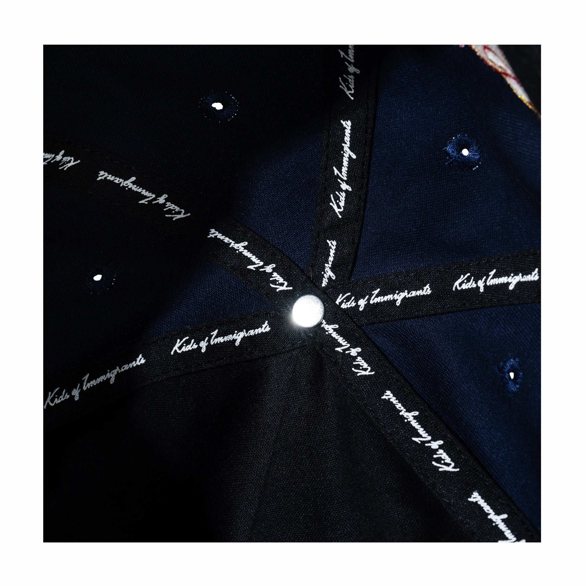 Kids of Immigrants Immigrants Dream Flame Hat (Navy) - August Shop