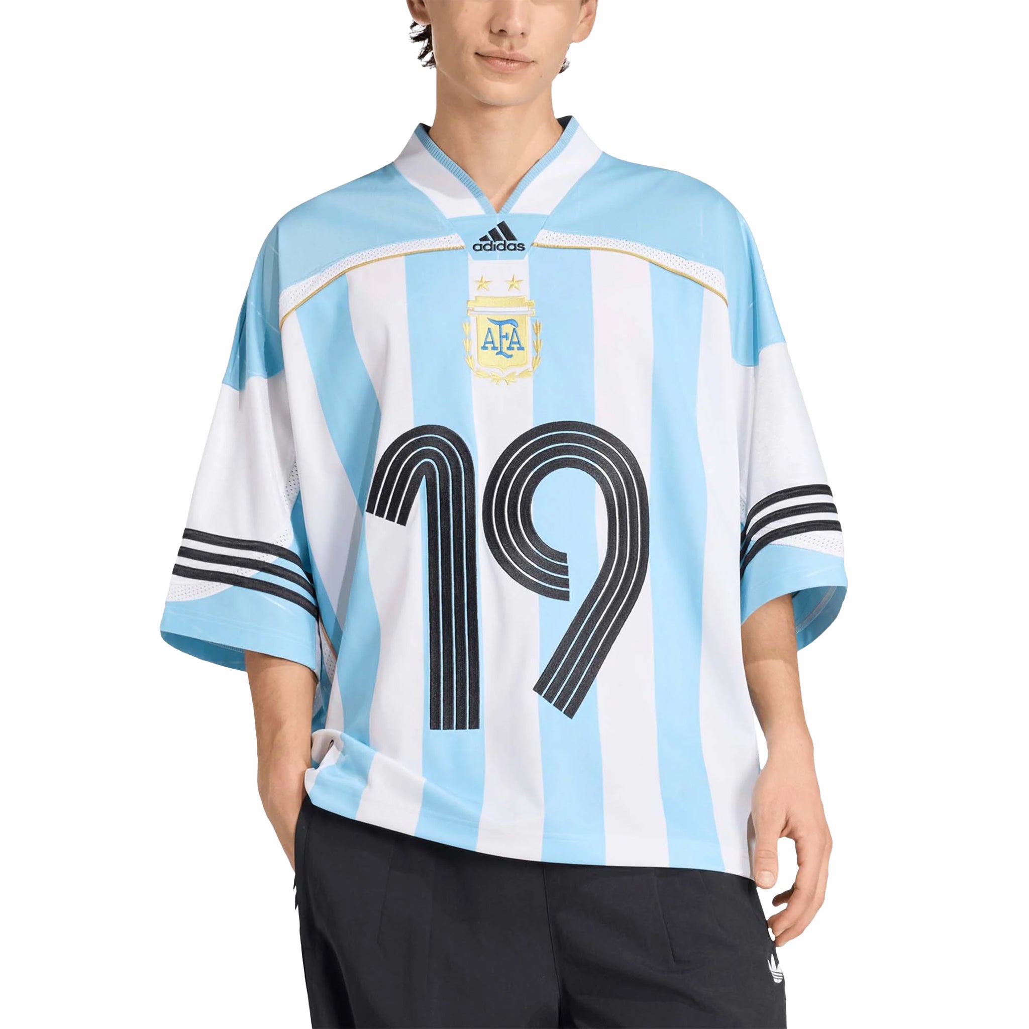 Adidas Bringbacks Remixed Argentina Jersey (Jsy CL Blue/White/Black) - August Shop