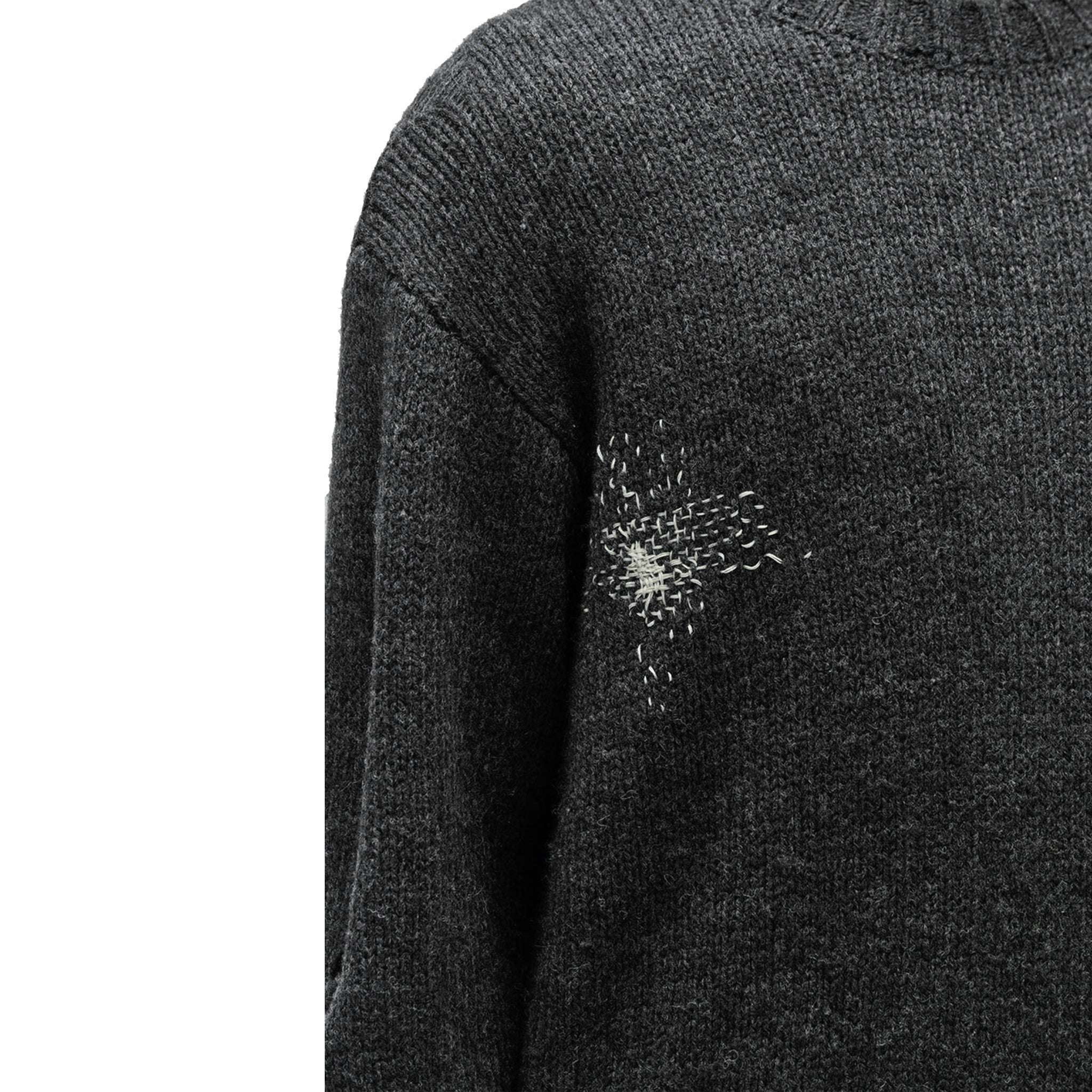 Neighborhood Savage Crewneck Sweater (Charcoal)