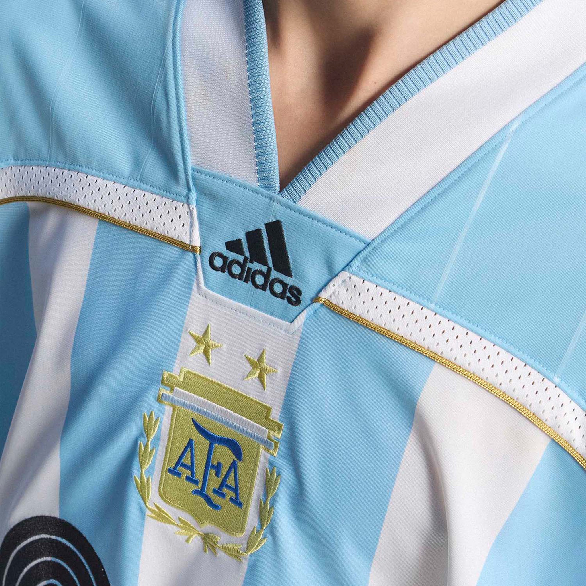 Adidas Bringbacks Remixed Argentina Jersey (Jsy CL Blue/White/Black) - August Shop