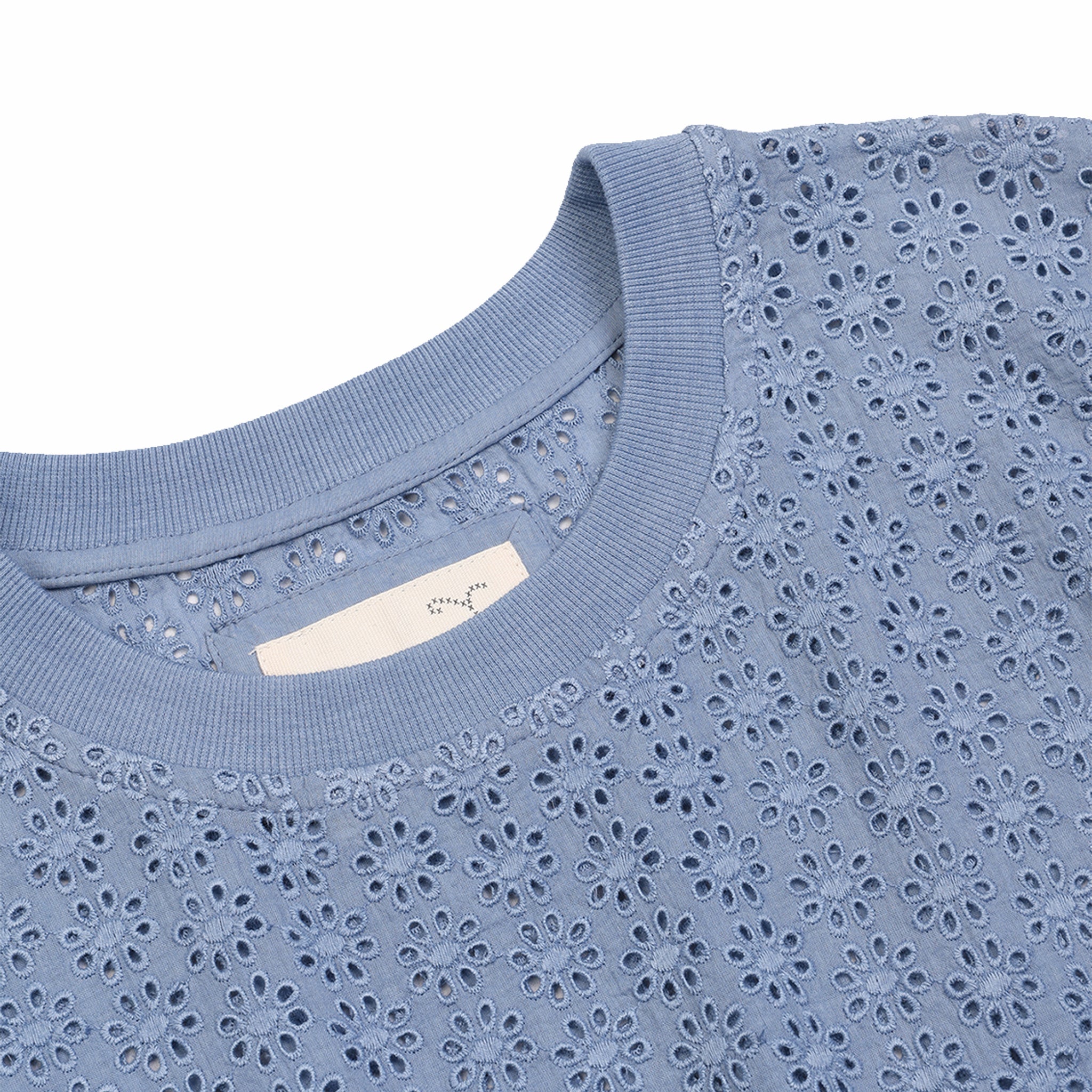 Kardo Noto Schiffli Vest (Light Indigo) - August Shop