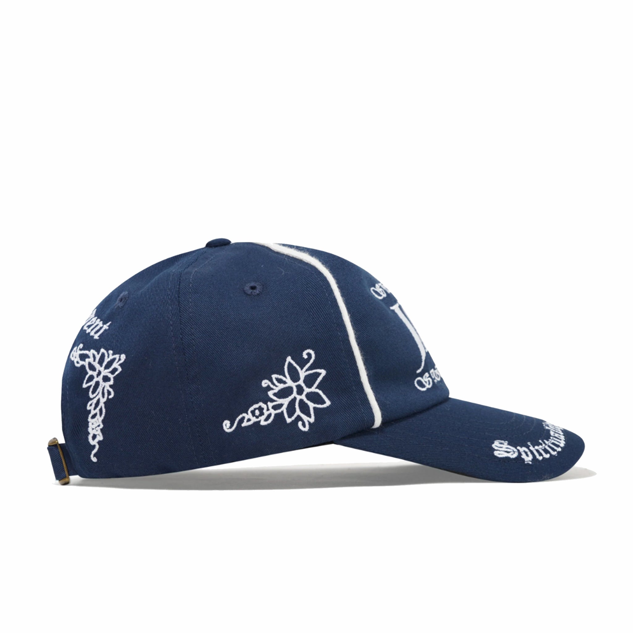 Butter Goods Spiritual Logo 6 Panel Cap (Navy) - August Shop