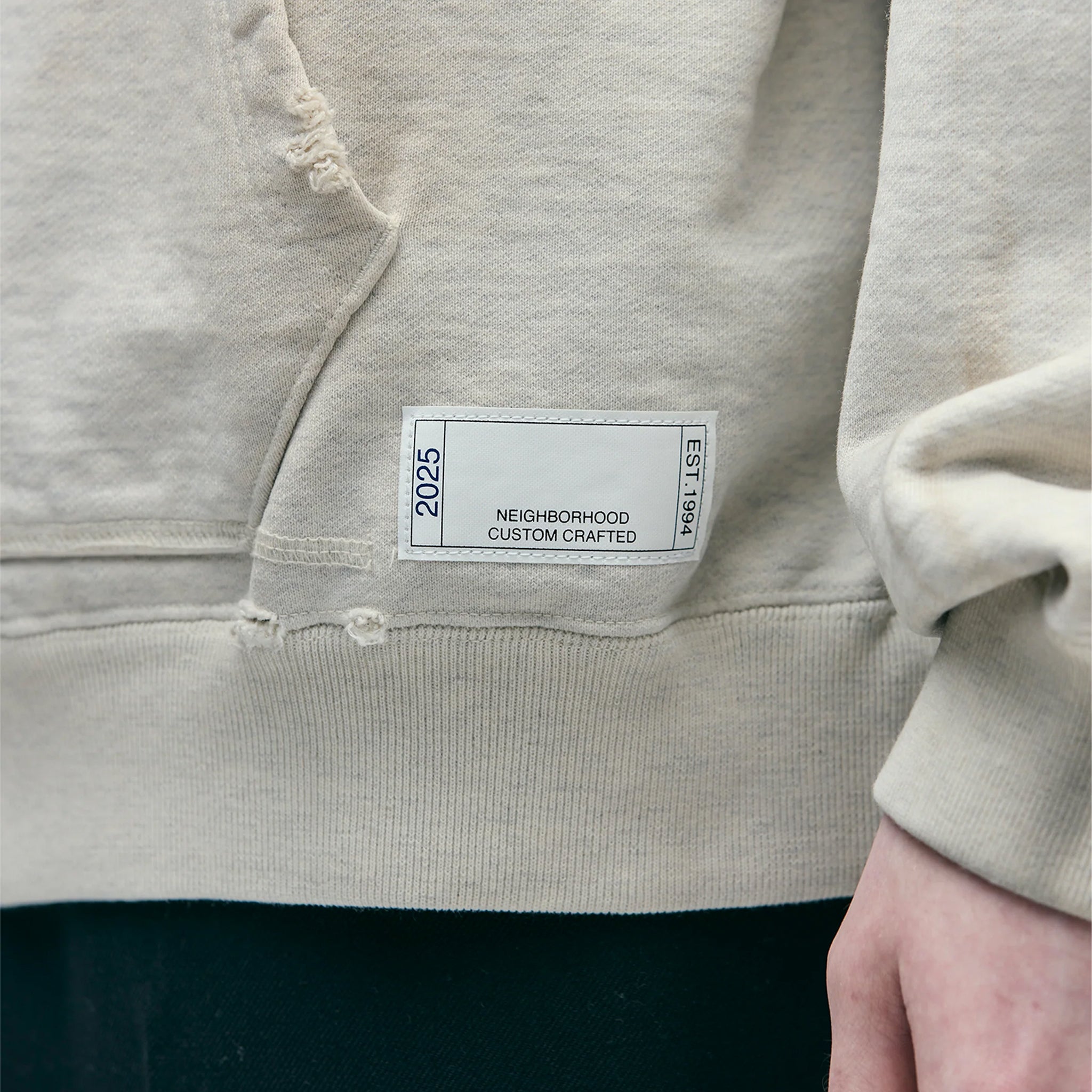 Neighborhood Savage Sweat Hoodie LS (Oatmeal) – August