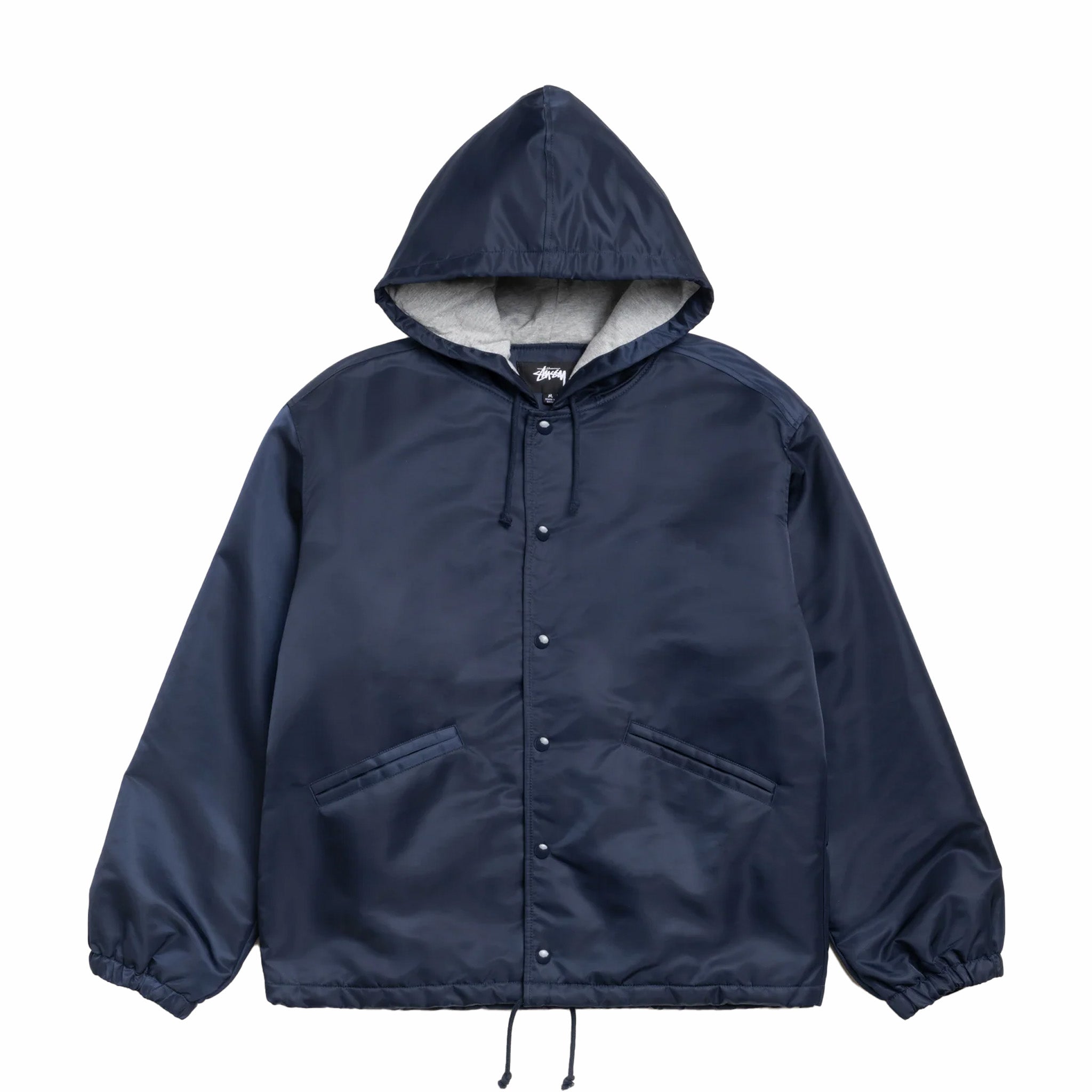 Stüssy Hooded Coaches Jacket (Navy) – August