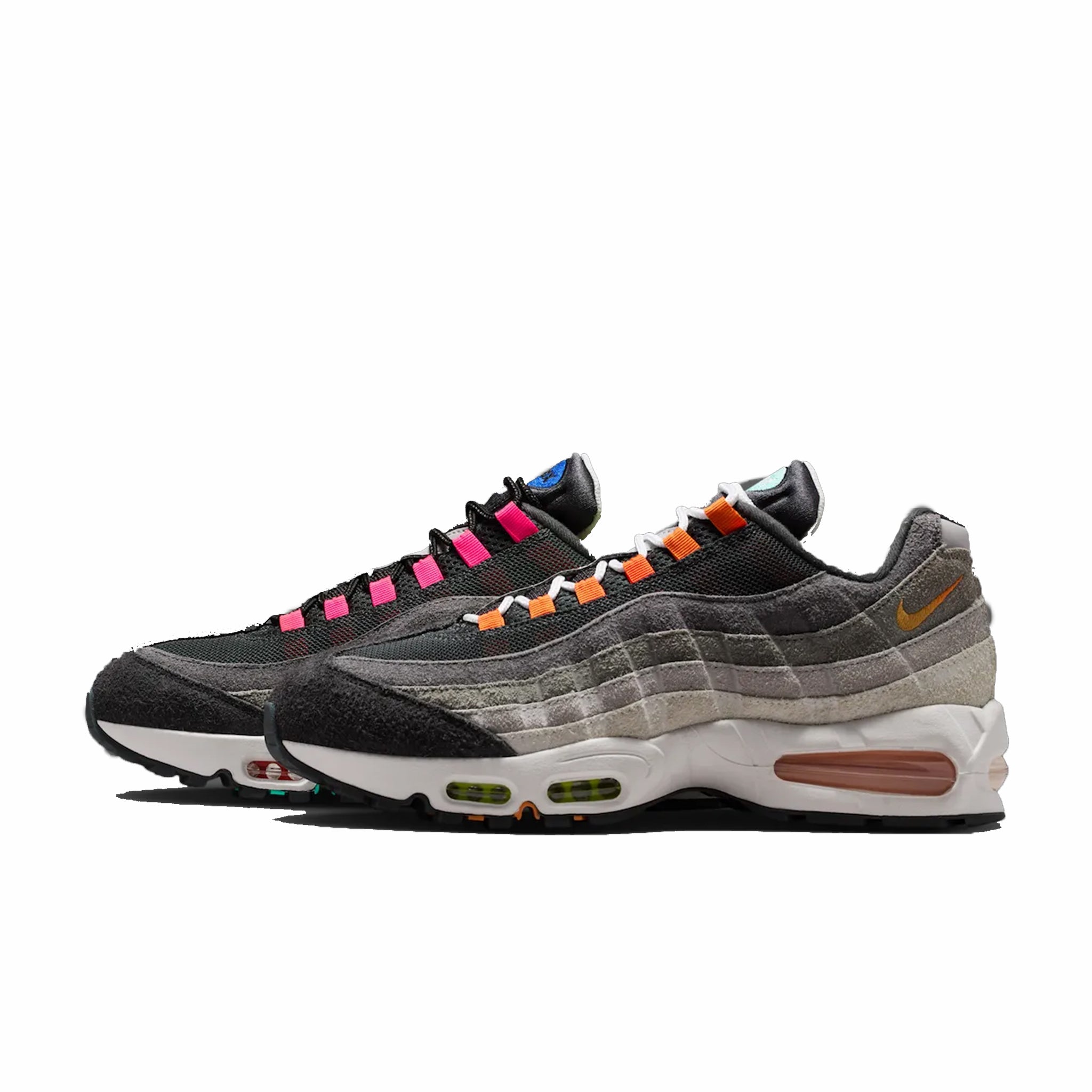 Nike Unisex Air Max 95 "Greedy" (Black/Volt-Team Orange) - August Shop