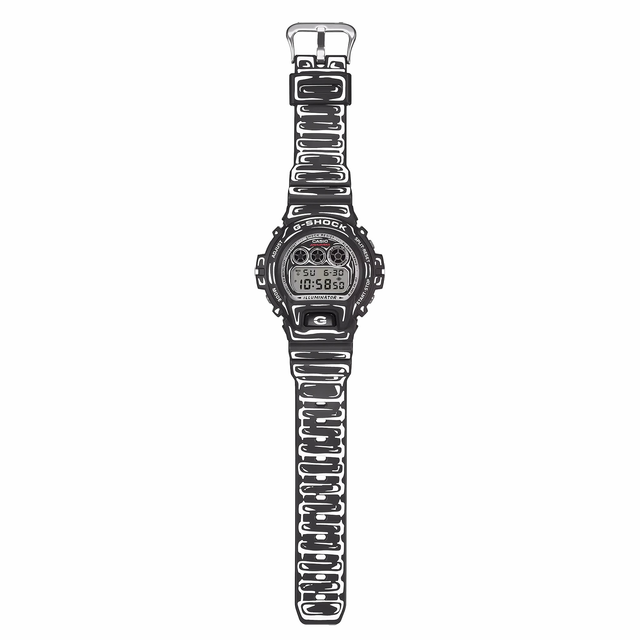 G-SHOCK x Joshua Vides DW6900JV-1 (Black) - August Shop