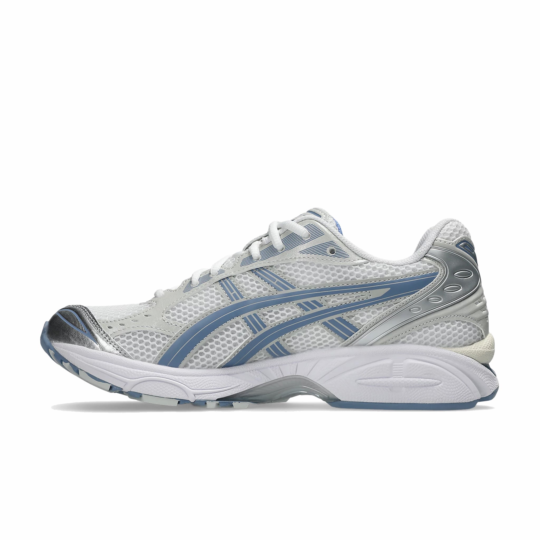 ASICS Men's GEL-Kayano 14 (White/Light Navy) - August Shop