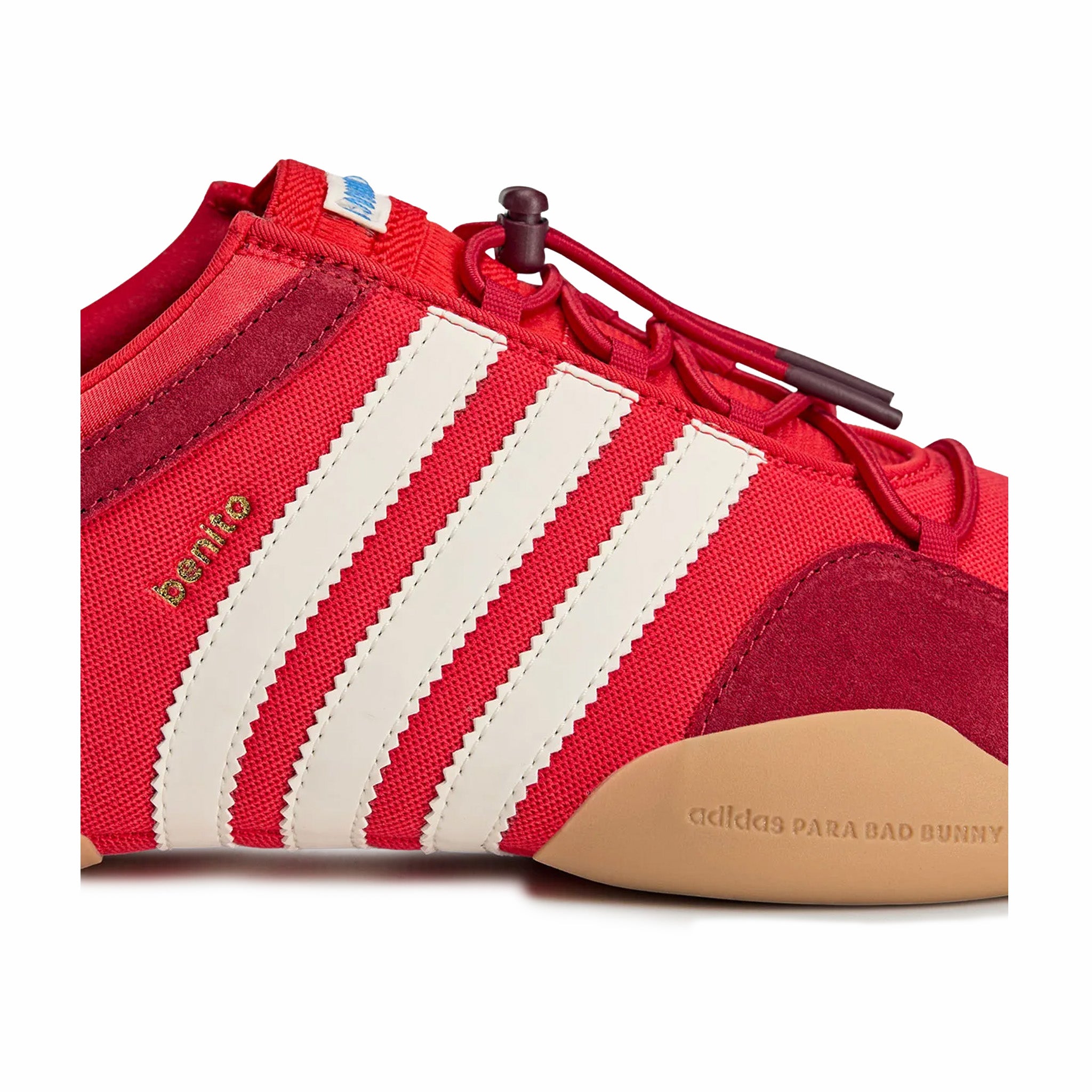 Adidas x Bad Bunny Unisex Ballerina “Flamboyan” (Vivid Red/Chalk White/Power Red) - August Shop