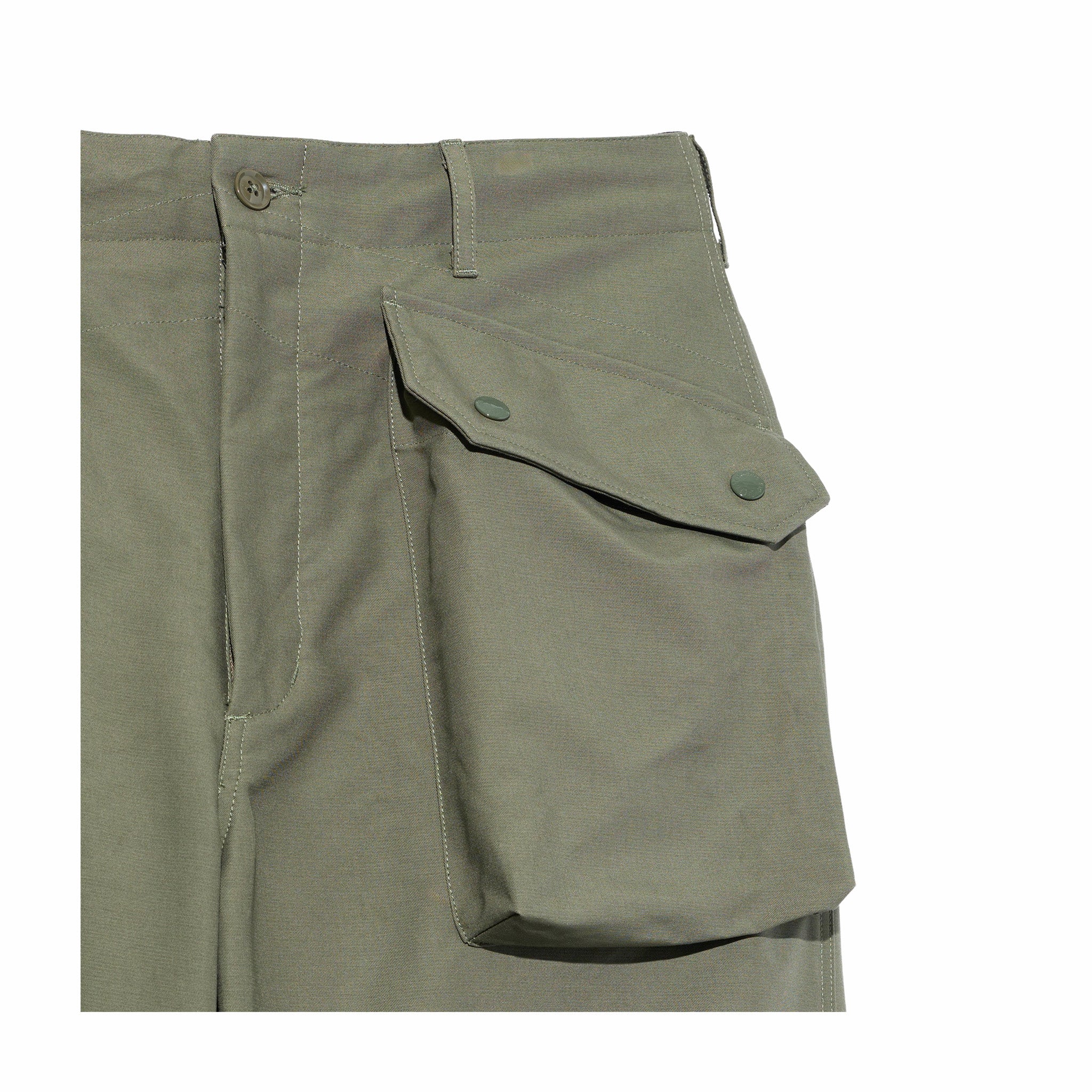 Engineered Garments Norwegian Army Pant - Cotton Double Cloth (Olive)