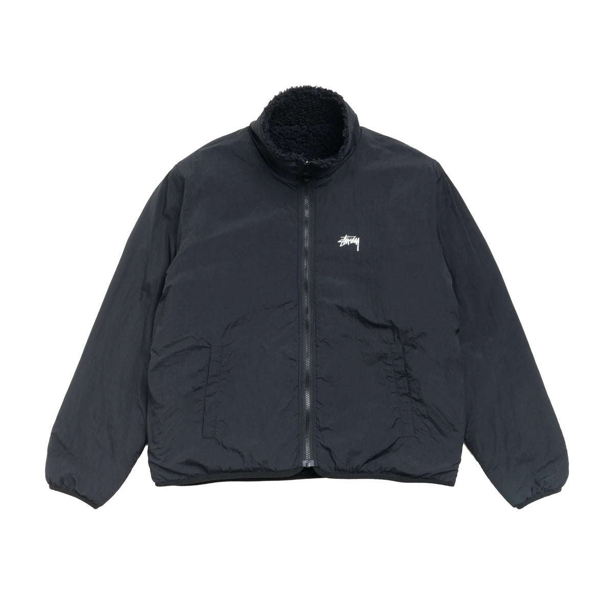 Stüssy Sherpa Reversible Jacket (Black)