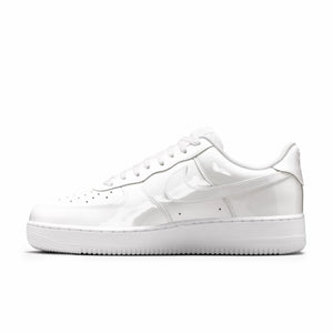 Nike Men's Air Force 1 Low "White Patent" (White/White) - August Shop