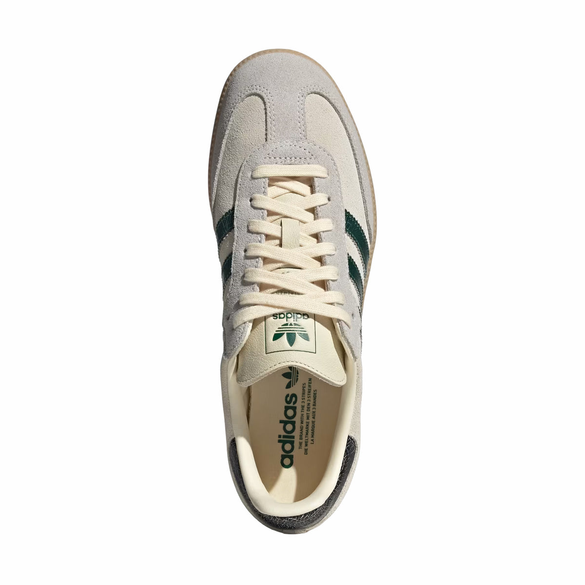 Adidas Men's Samba OG (Cream White/Collegiate Green/Magic Beige)