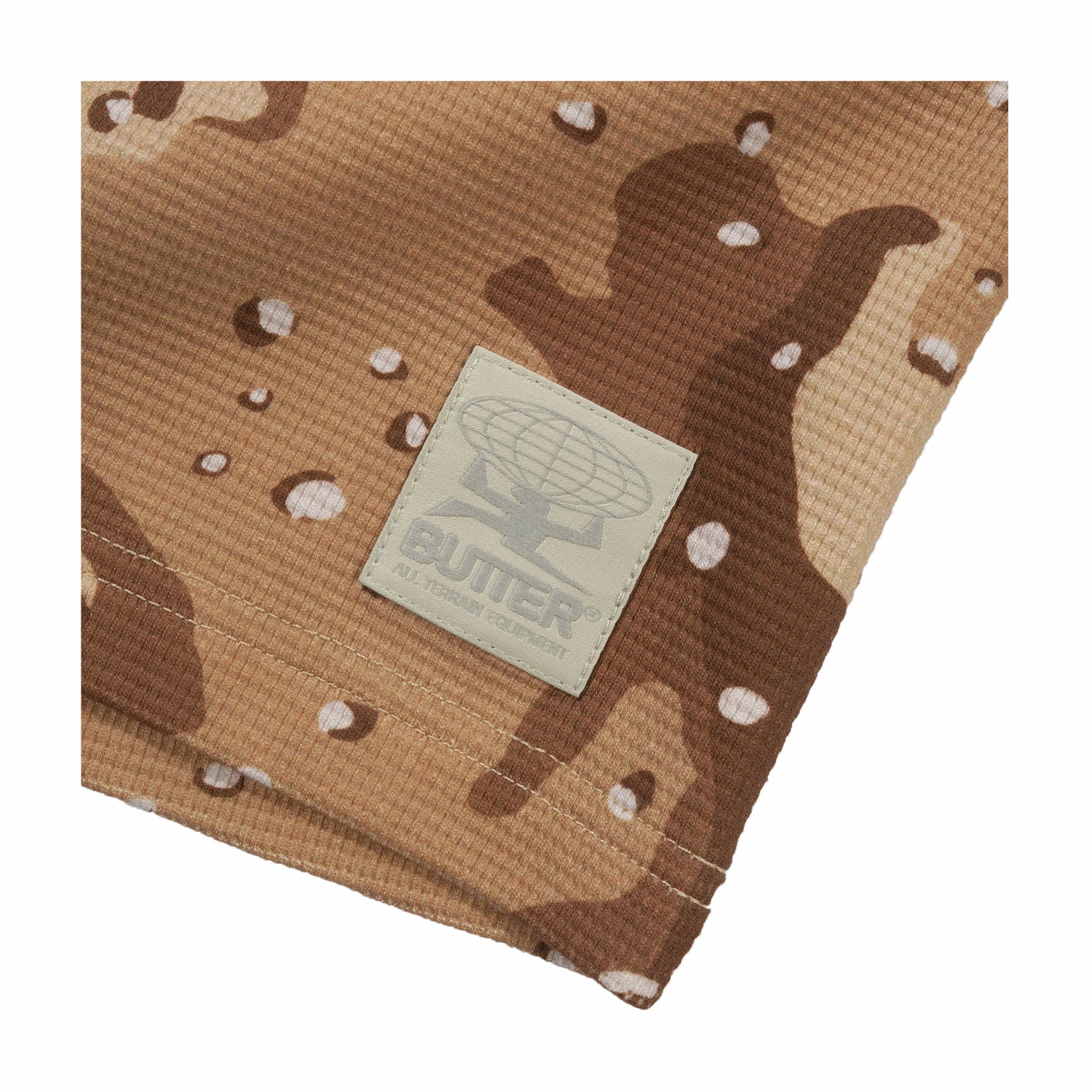 Butter Goods Waffle L/S Top (Desert Camo)
