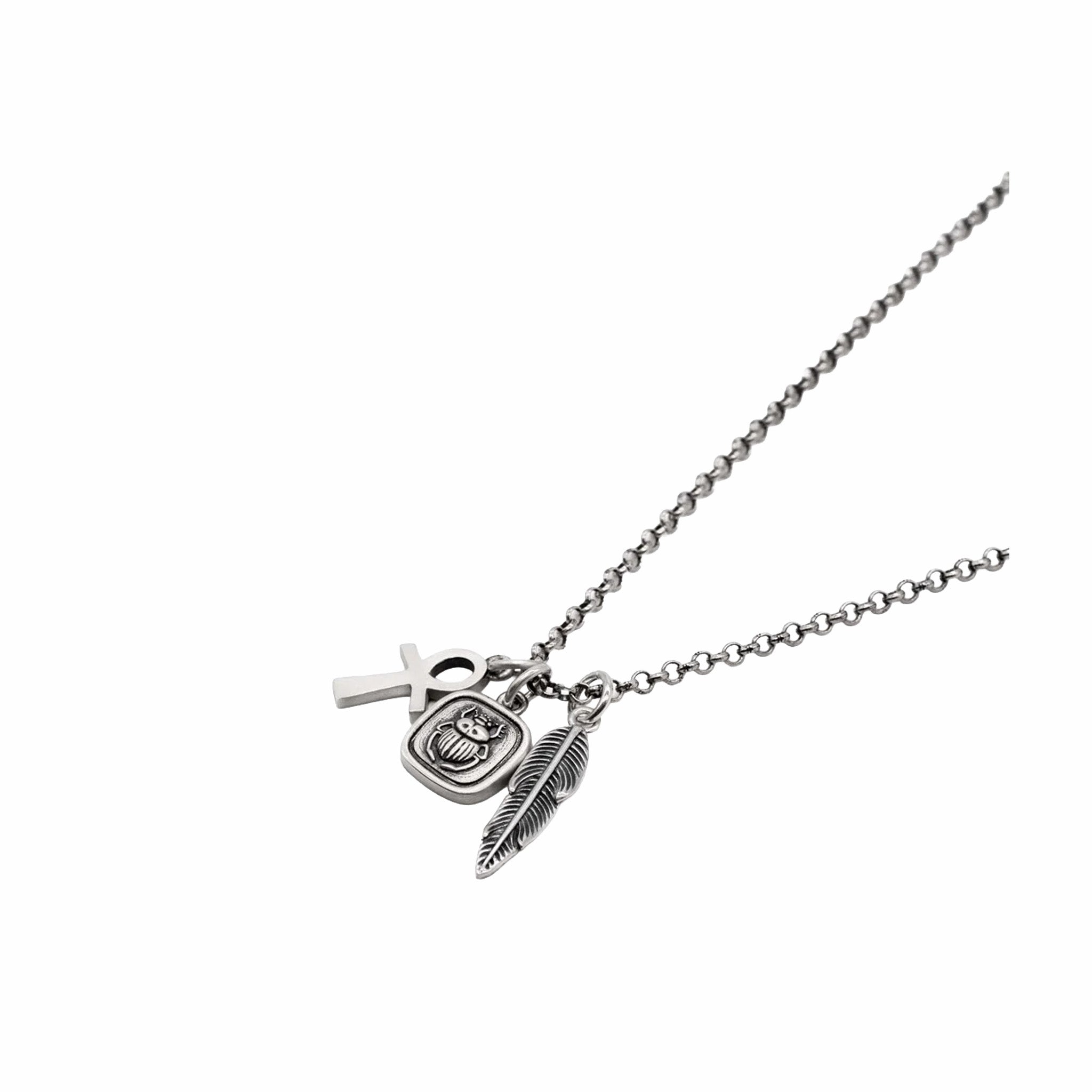 Serge DeNimes Silver Immortal Necklace (Silver) - August Shop
