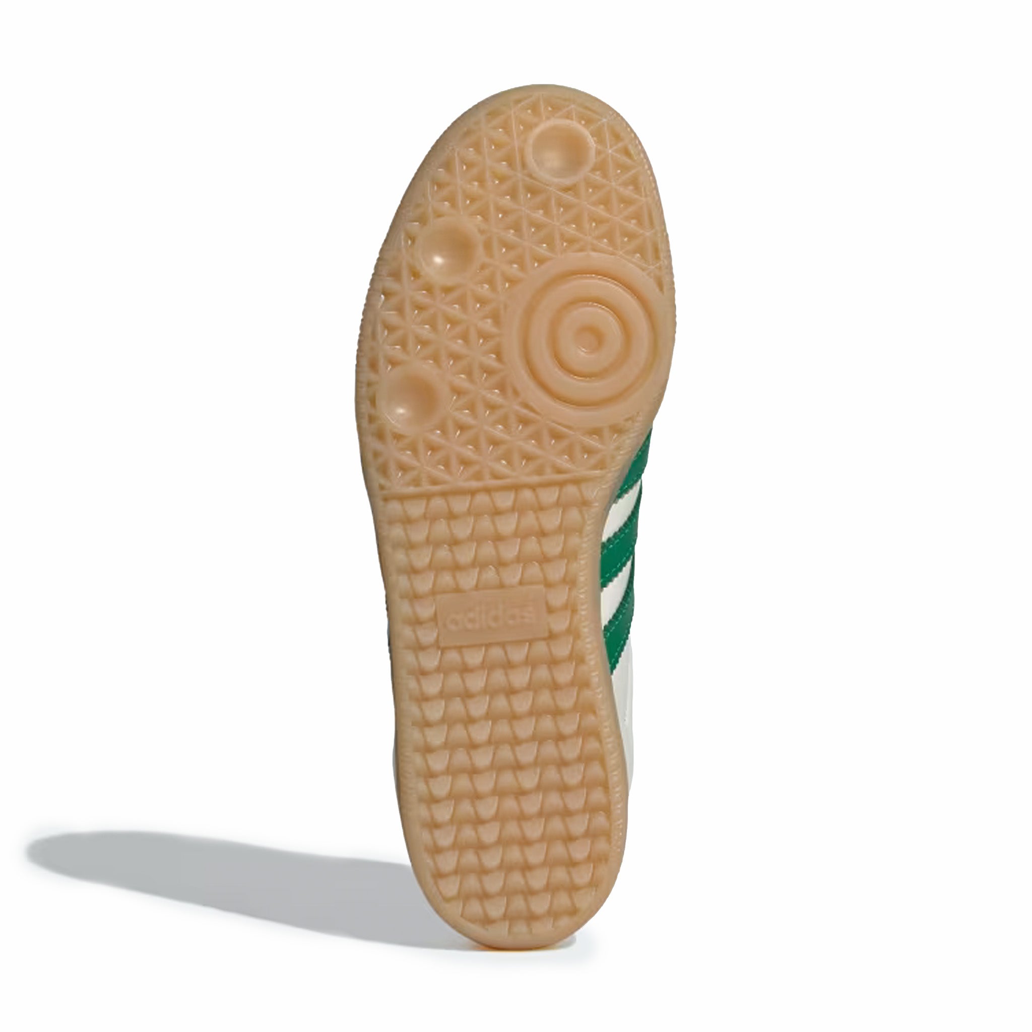Adidas Women's Samba OG (Off White/Green/Gold Metallic) - August Shop