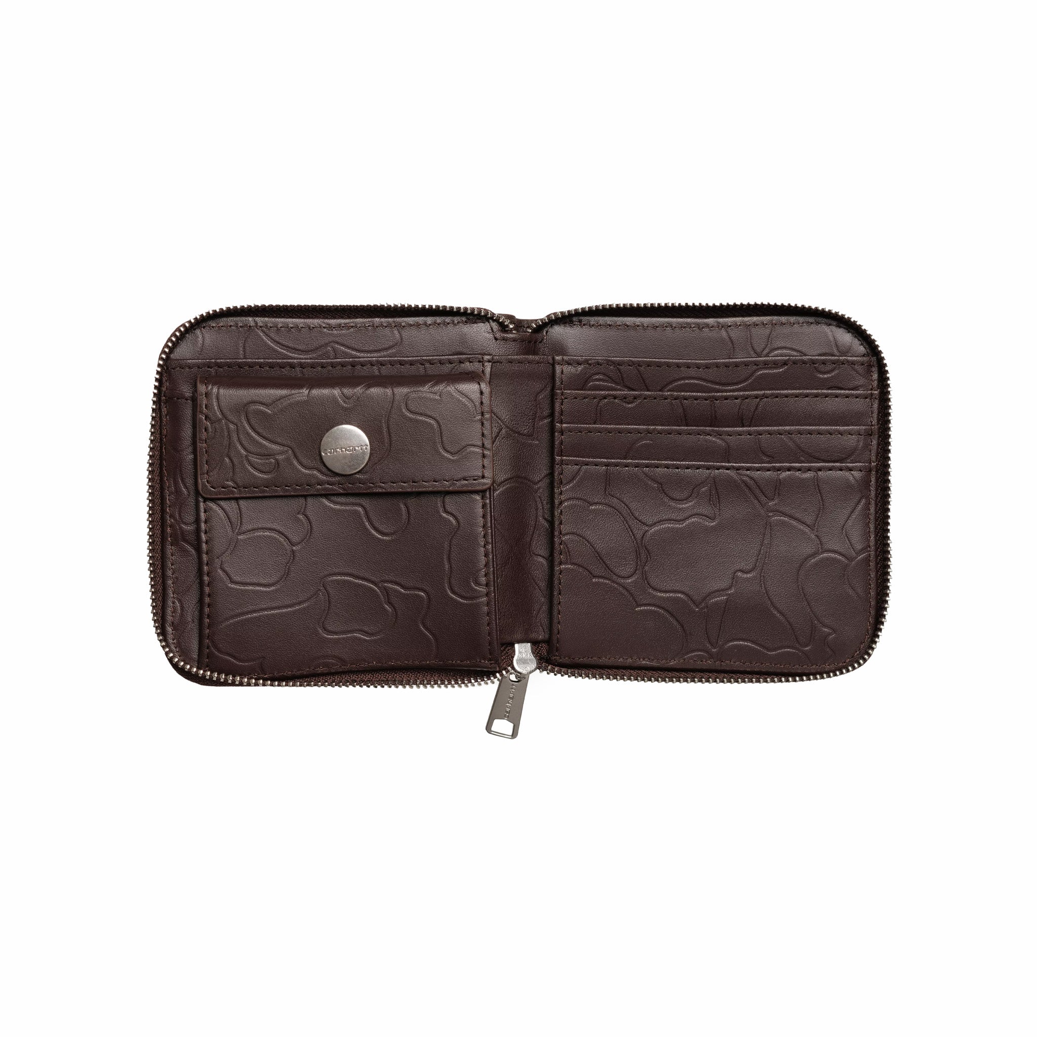 Carhartt WIP Camo Duck Wallet (Palisander/Silver)