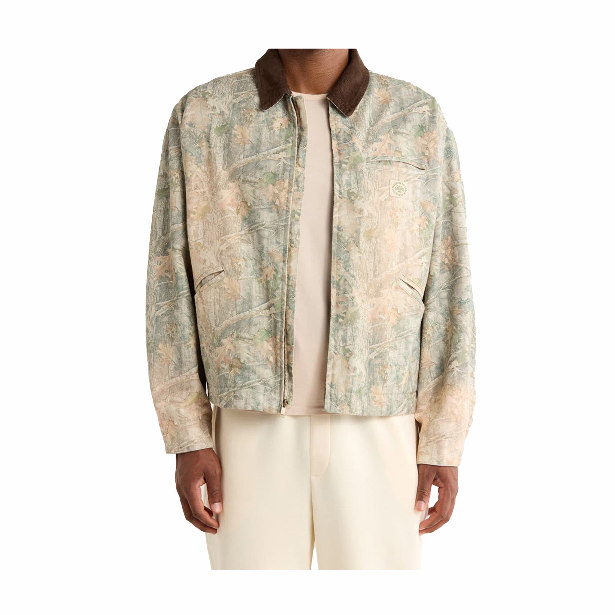 Museum Of Peace &amp; Quiet Utility Canvas Work Jacket (Camouflage) - August Shop