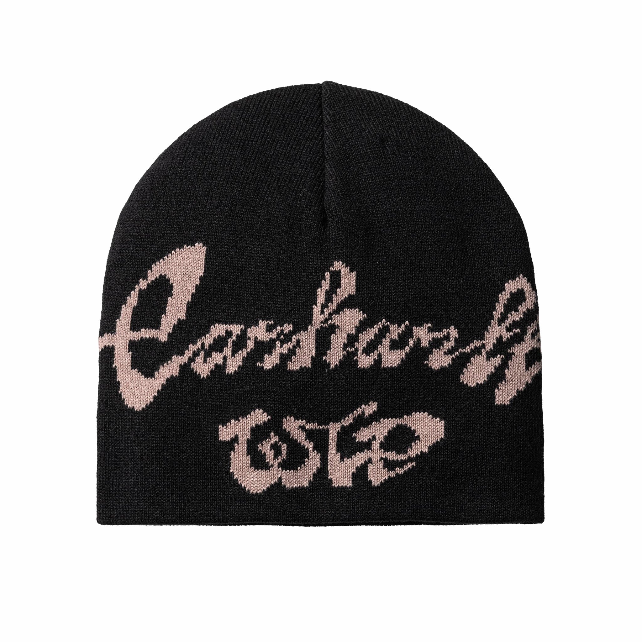 Carhartt WIP Chedda WIP Beanie (Black) - August Shop