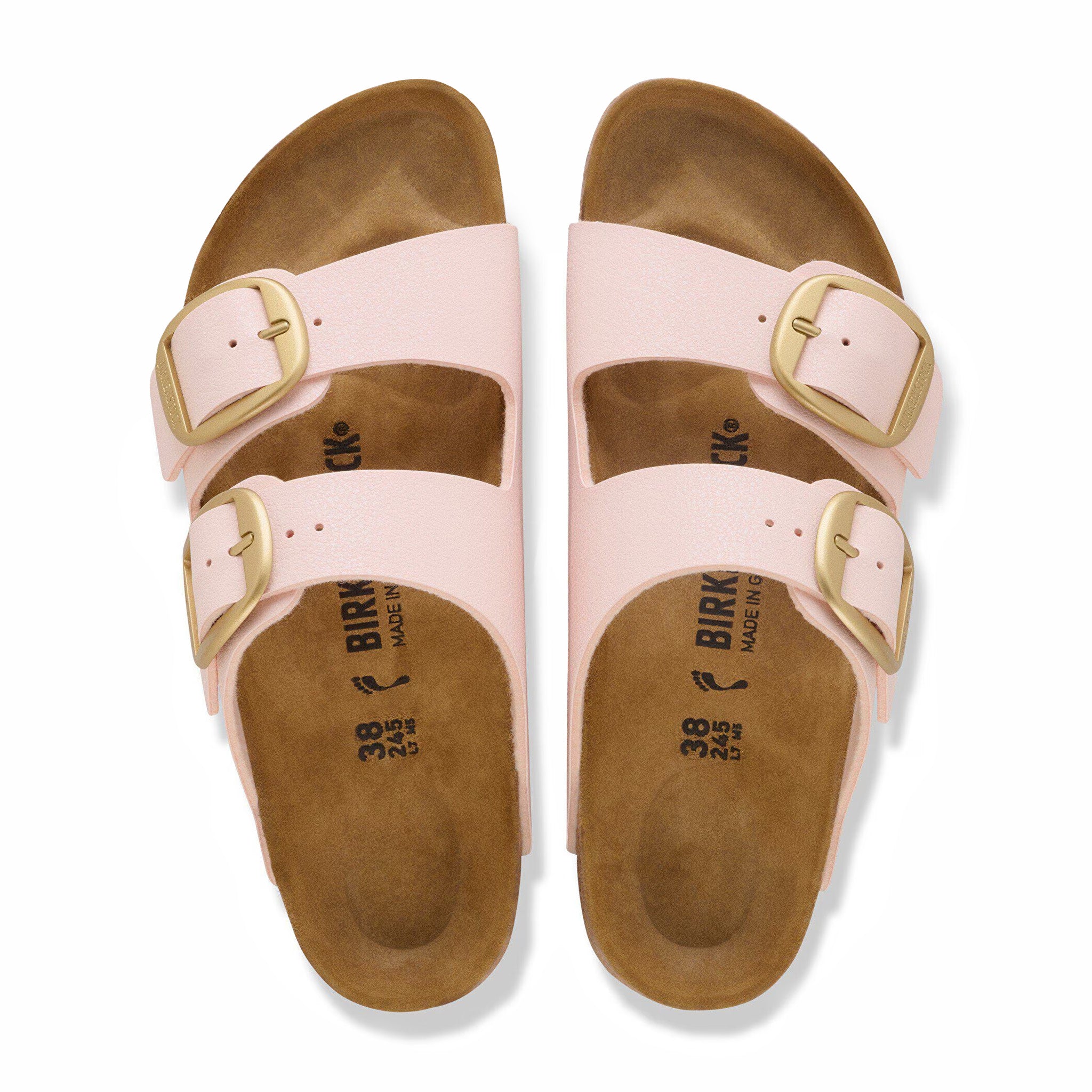 Birkenstock Women's Arizona Big Buckle Birki - Narrow (Light Rose) - August Shop