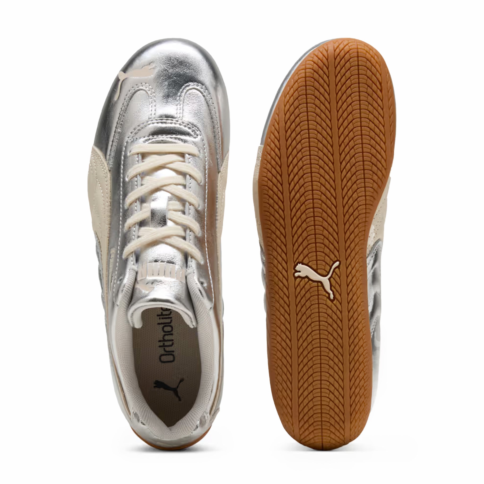 Puma Women's Speedcat Silver (Alpine Snow/Gum) - August Shop