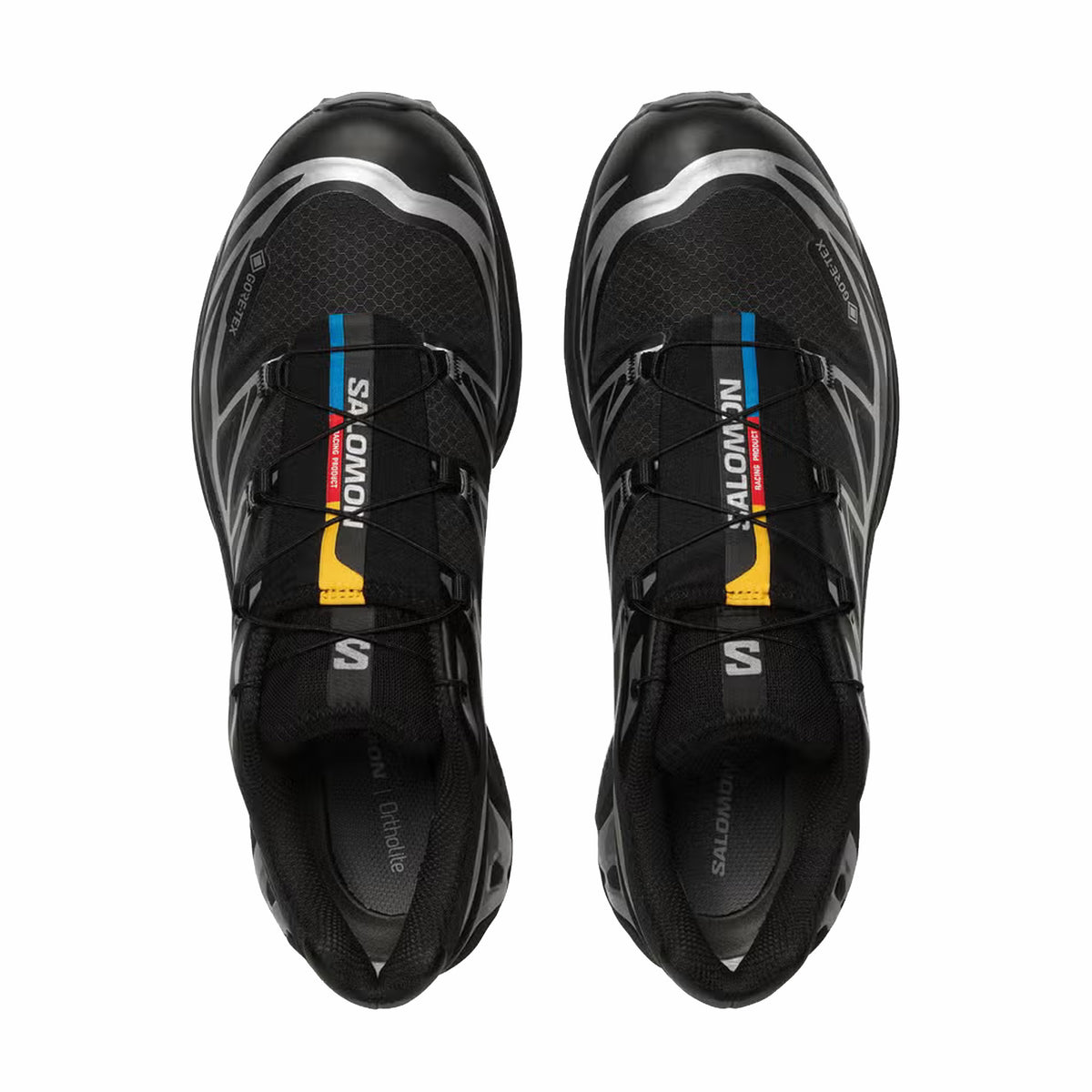 Salomon Unisex XT-6 GTX (Black/Black/Ftw Silver)
