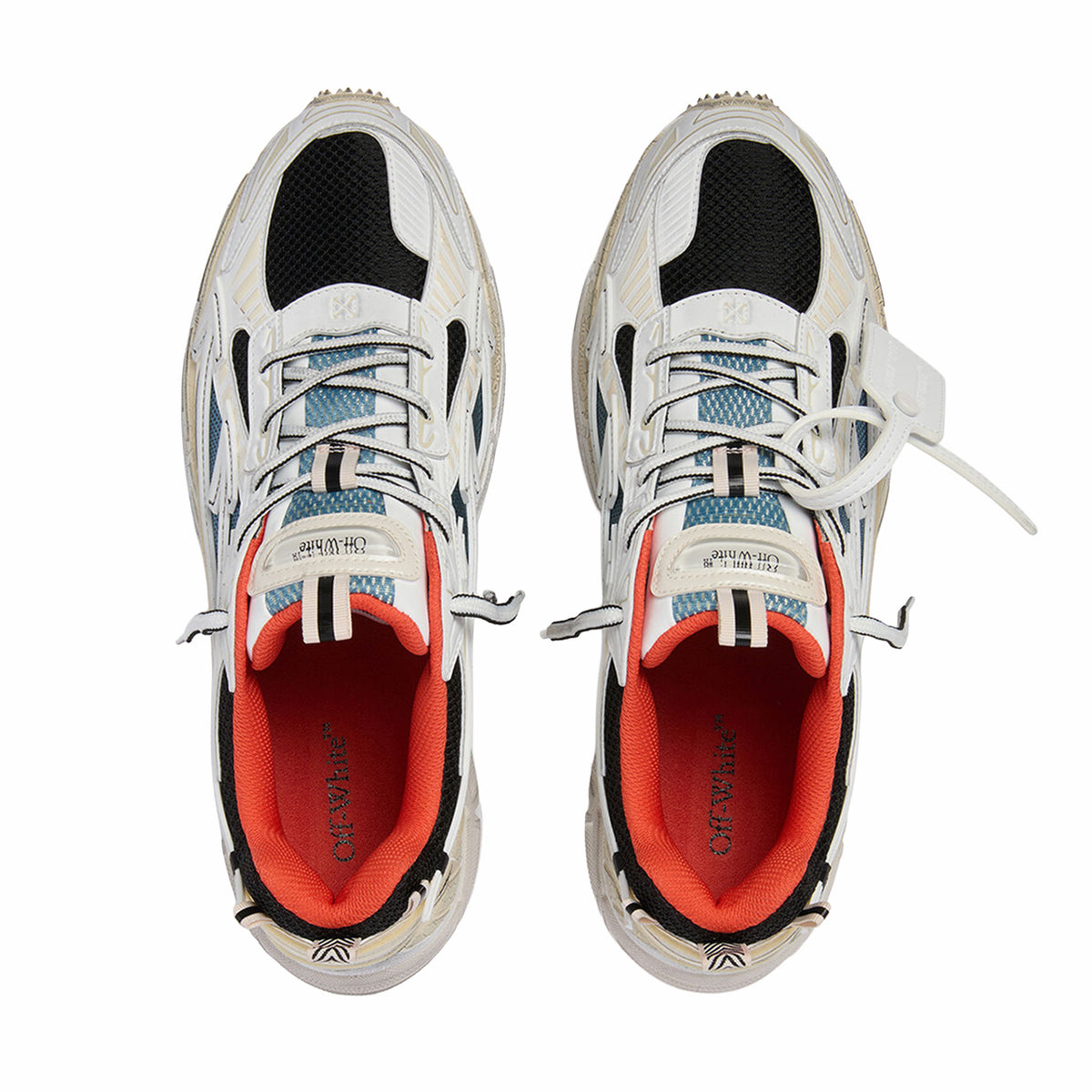 Off-White Be Right Back Sneakers (Neo Blue/White)