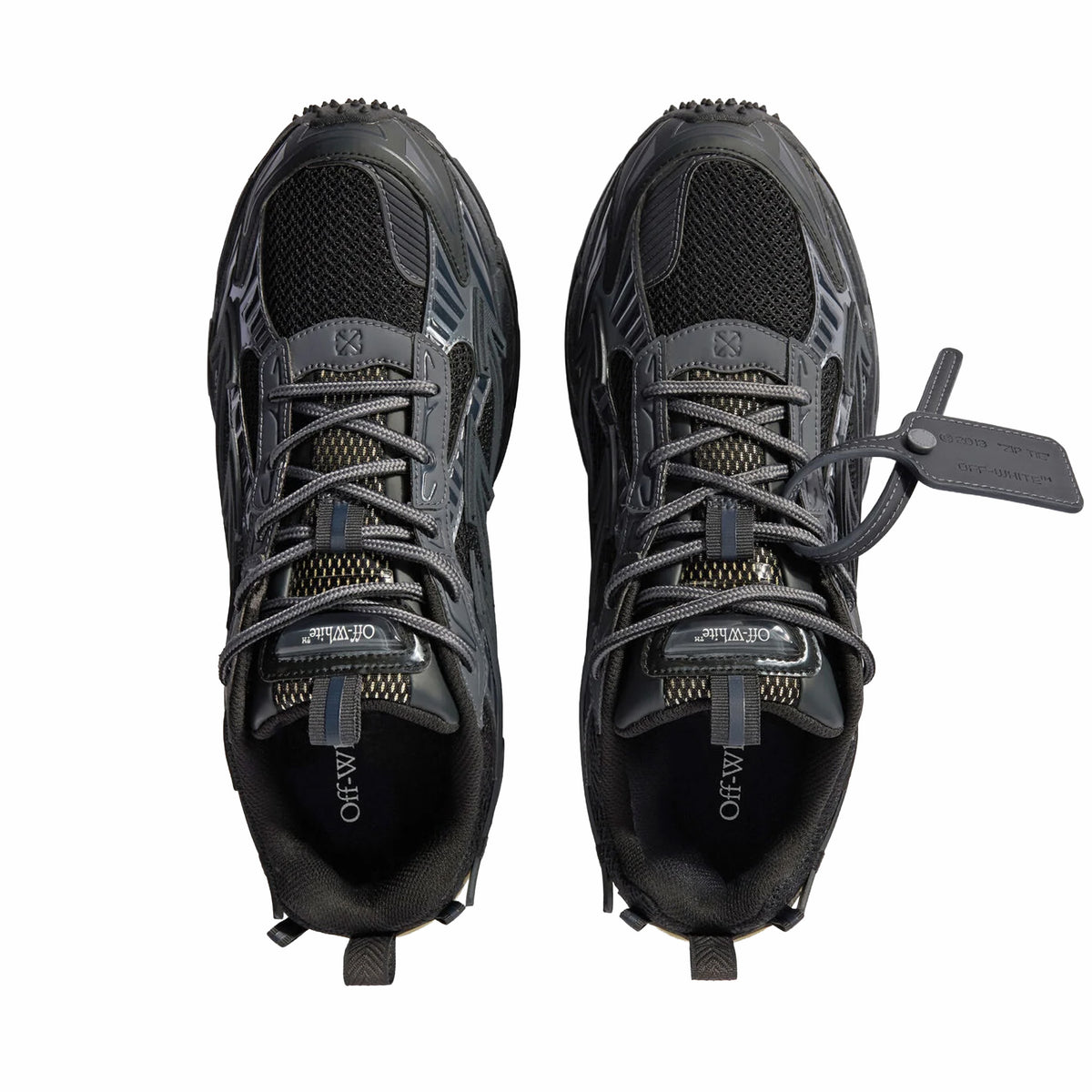 Off-White Be Right Back Sneakers (Black/Black)