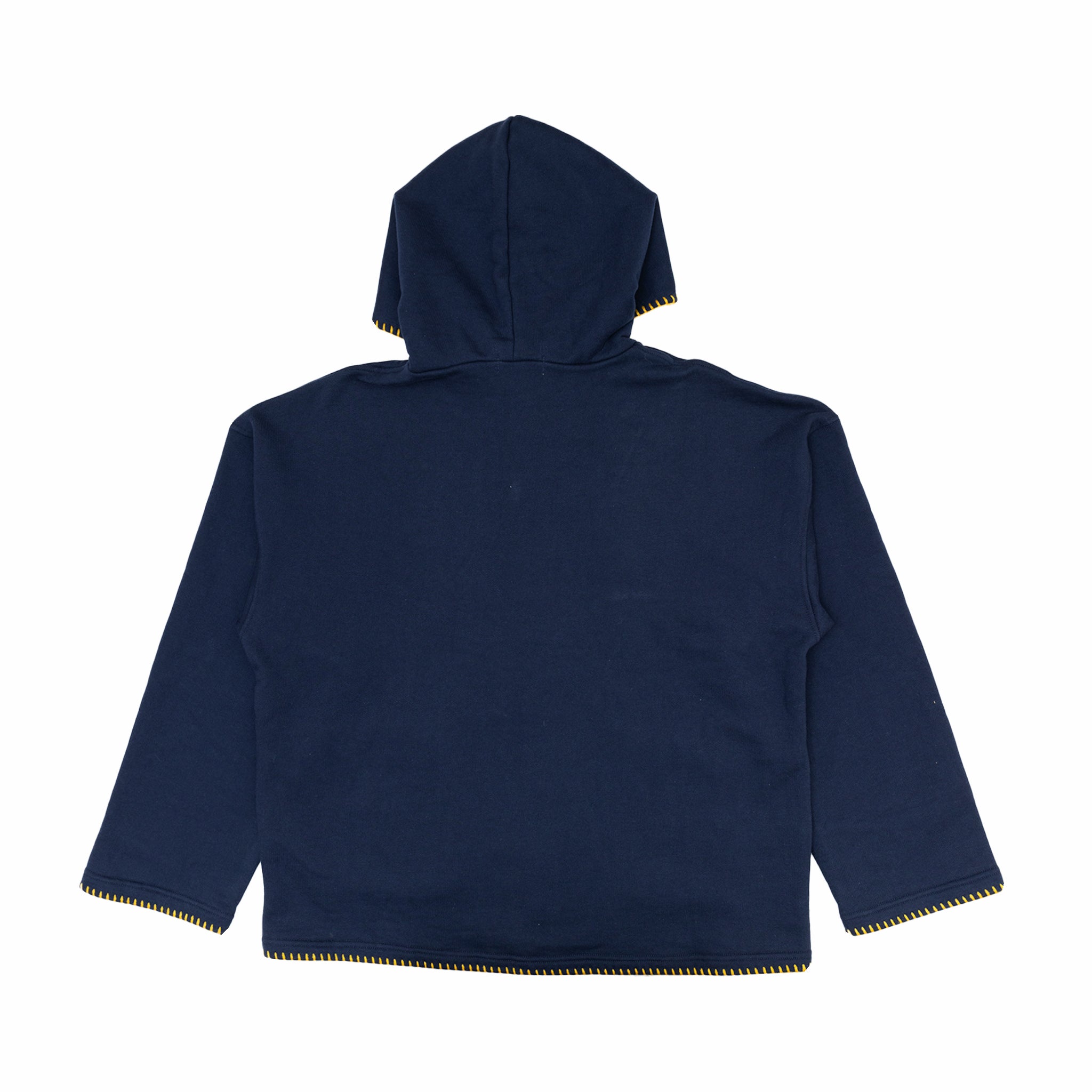 Estudio Niksen Embroidery Pocket Hoodie (Navy) - August Shop