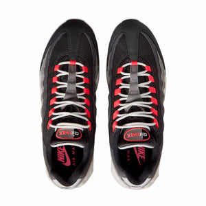 Nike Men's Air Max 95 Big Bubble "Solar Red" (Anthracite/Solar Red) - August Shop