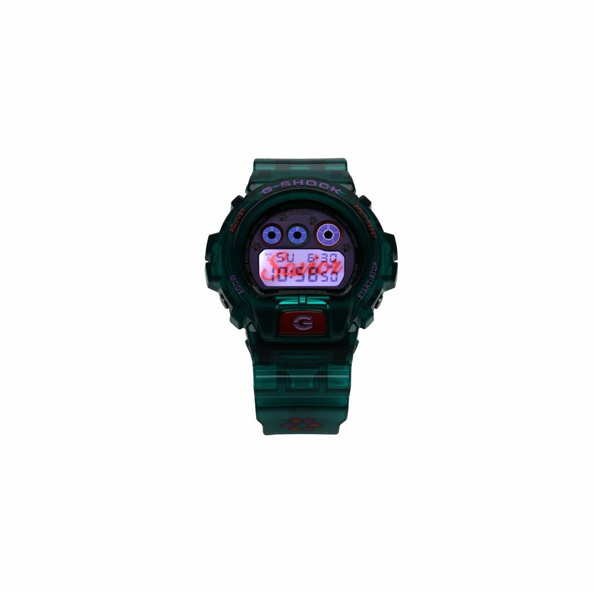 G-Shock x Jae Tips DW6900JT26 "What Time You On? 2.0" (Green) - August Shop