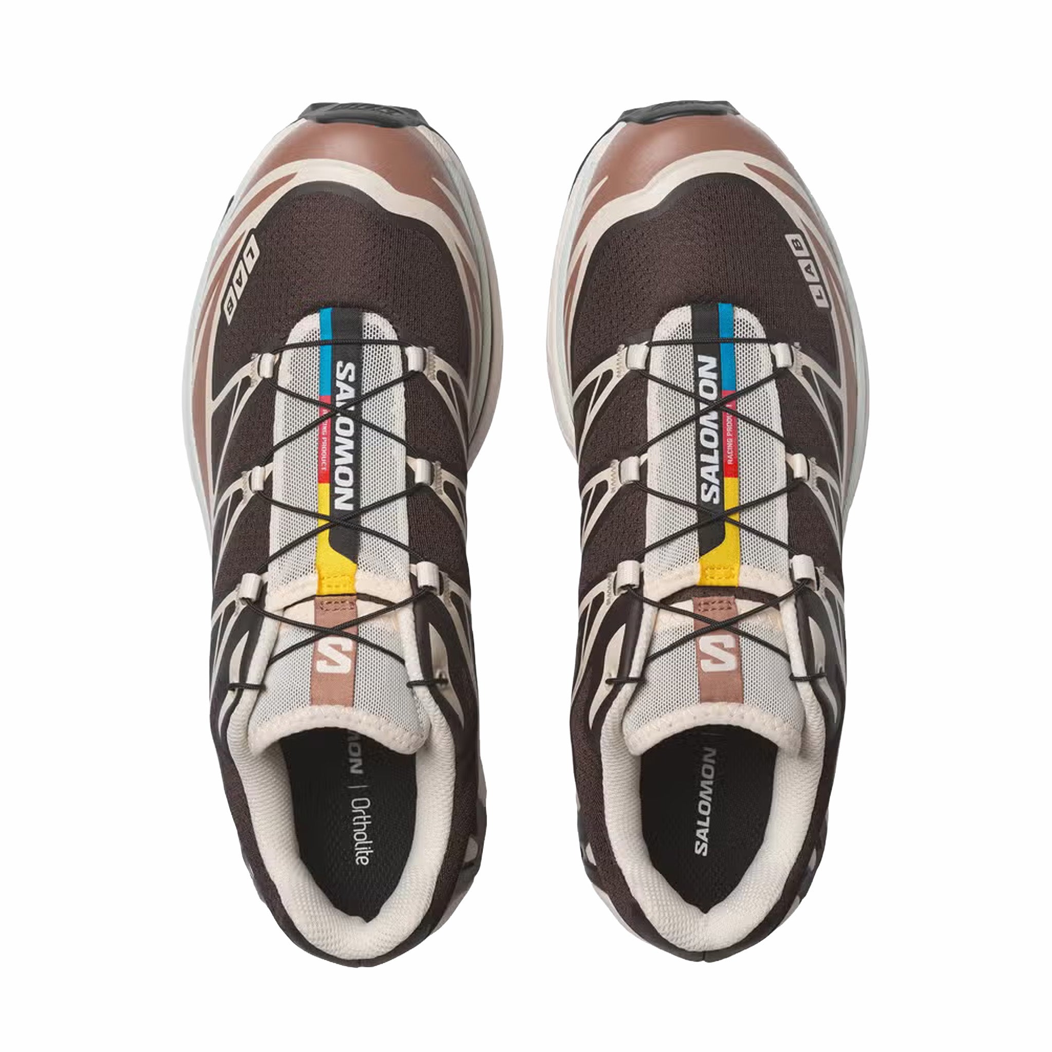 Salomon Unisex XT-6 (Black Coffee/Burro/Bitter Chocolate) - August Shop