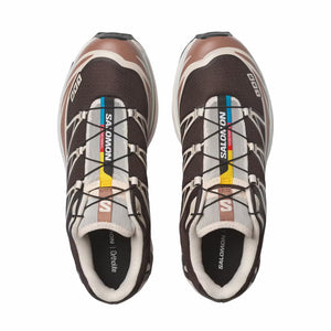 Salomon Unisex XT-6 (Black Coffee/Burro/Bitter Chocolate) - August Shop