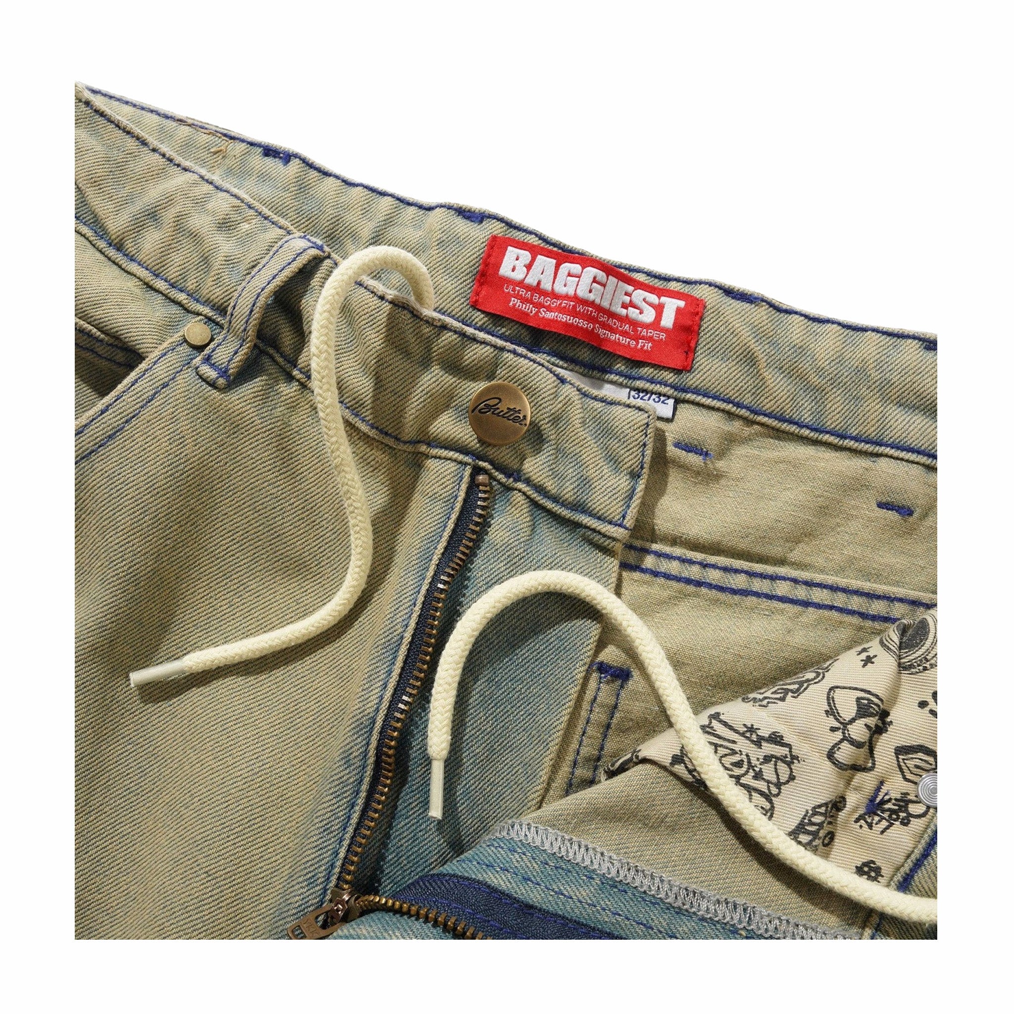 Butter Goods Santosuosso Denim Jeans (Sunfade Blue)