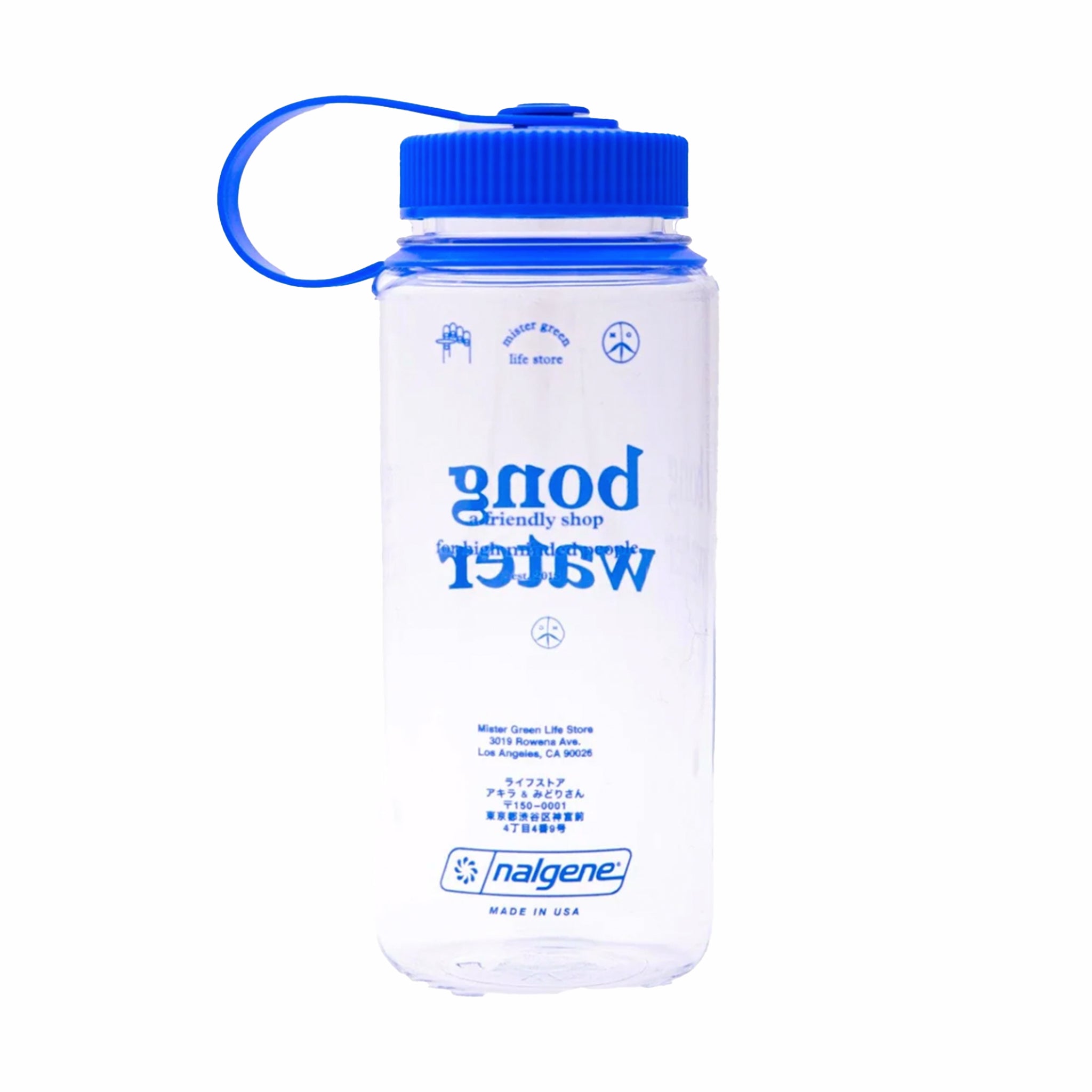 Mister Green Bong Water 16 OZ. Small Wide Mouth Nalgene - August Shop