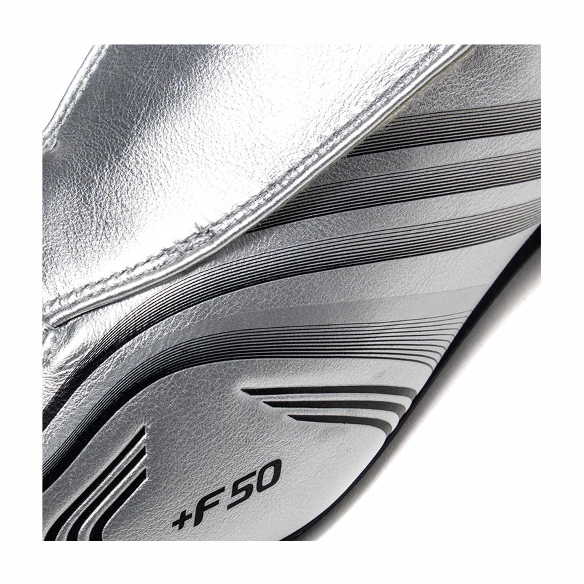 Adidas Women&#39;s Taekwondo F50 Shoes (Silver Metallic/Core Black)