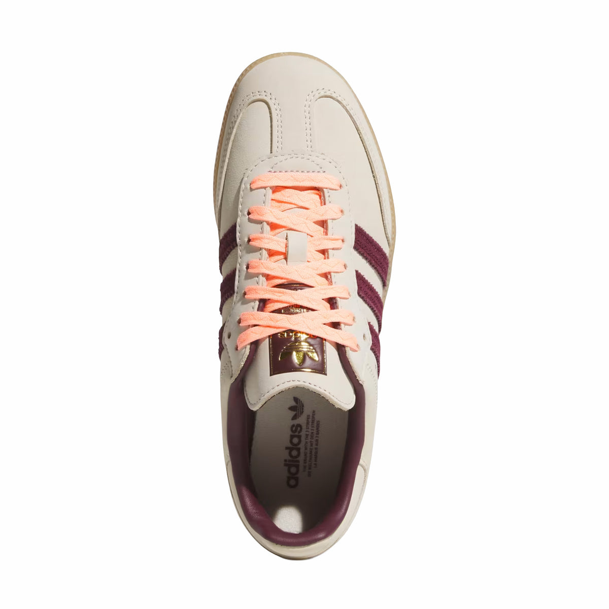 Adidas Women's Samba OG (Wonder White/Maroon/Frozen Turbo) - August Shop