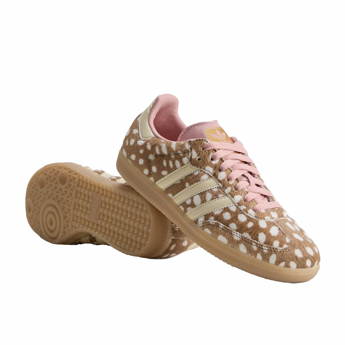 Adidas Women's Samba OG (Brown Desert/Warm Vanilla/Wonder Mauve) - August Shop